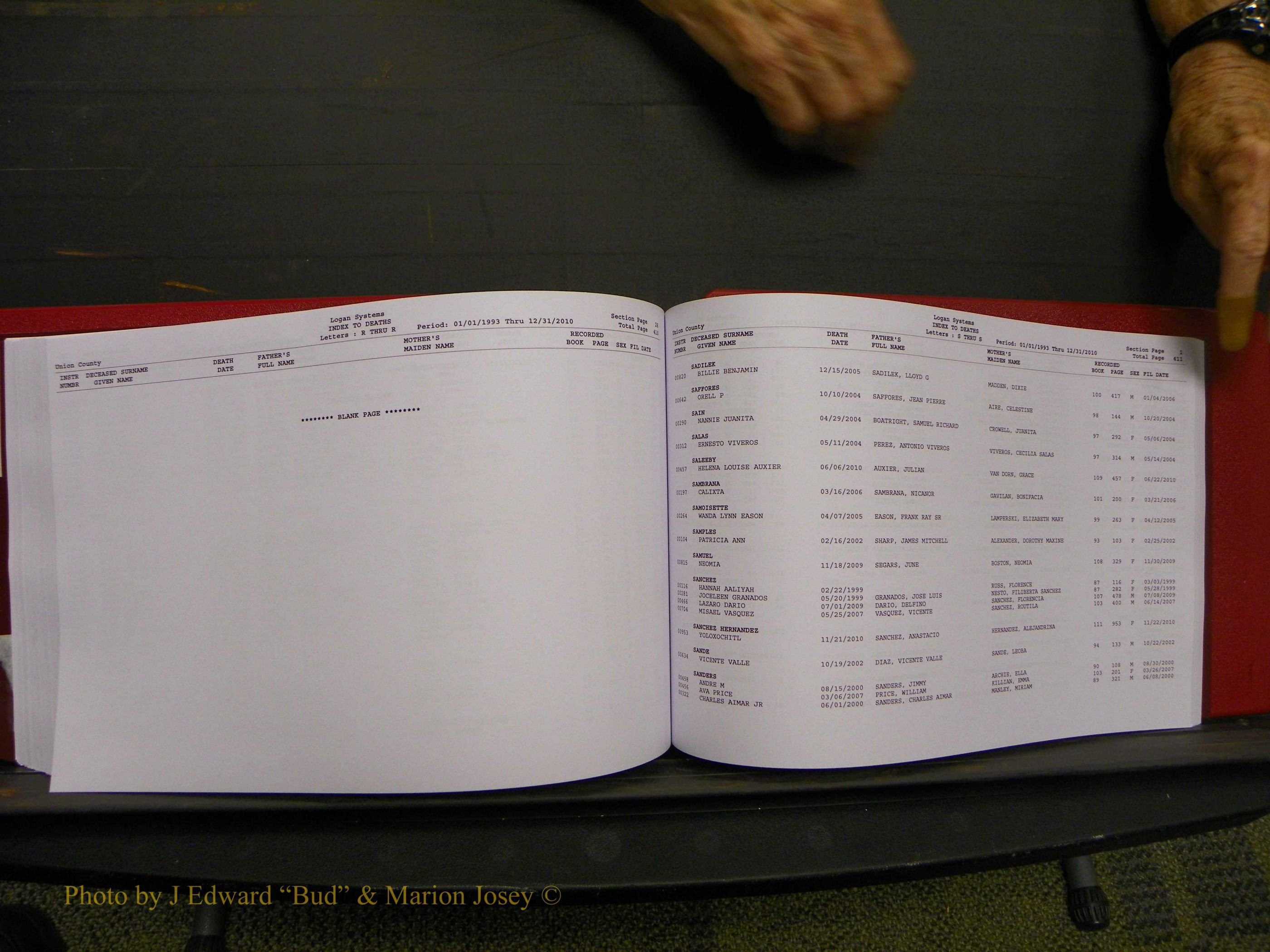 Union Co, NC Deaths, A-Z, 1993-2010 (224).JPG