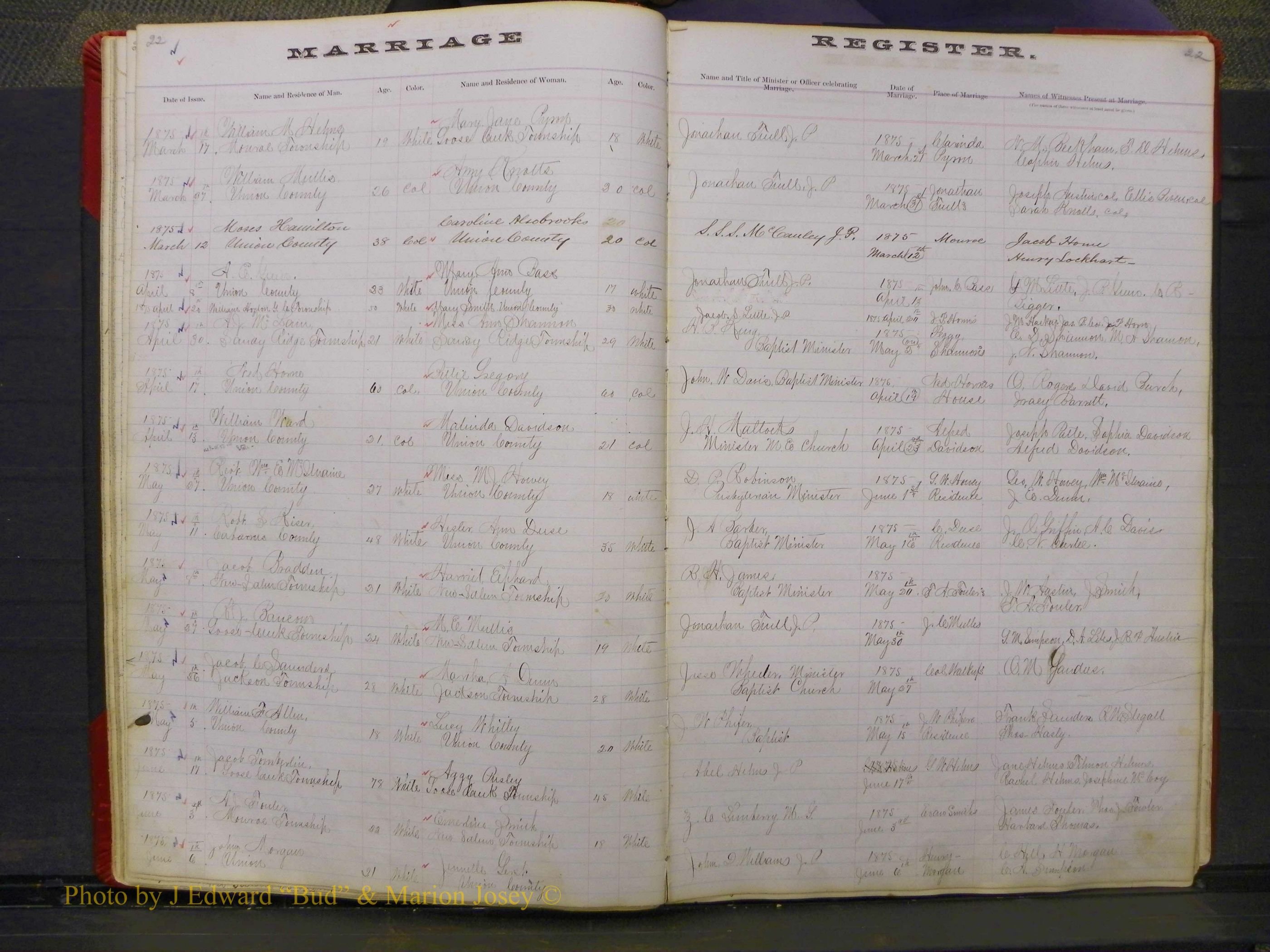 Union Co, NC Marriage Book 3, A-Z, 1873-1884 (23).JPG