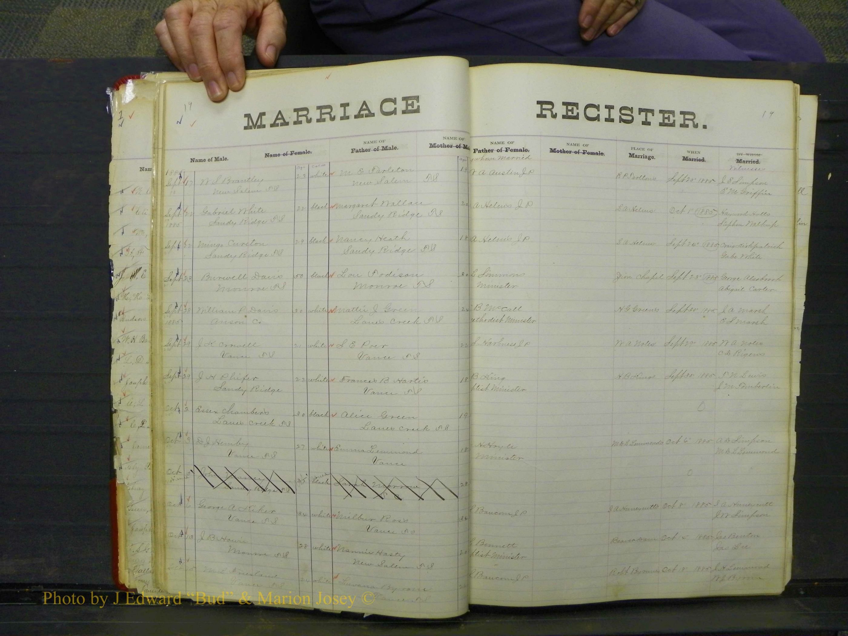 Union Co, NC Marriage Book 4, A-Z, 1870-1894 (22).JPG