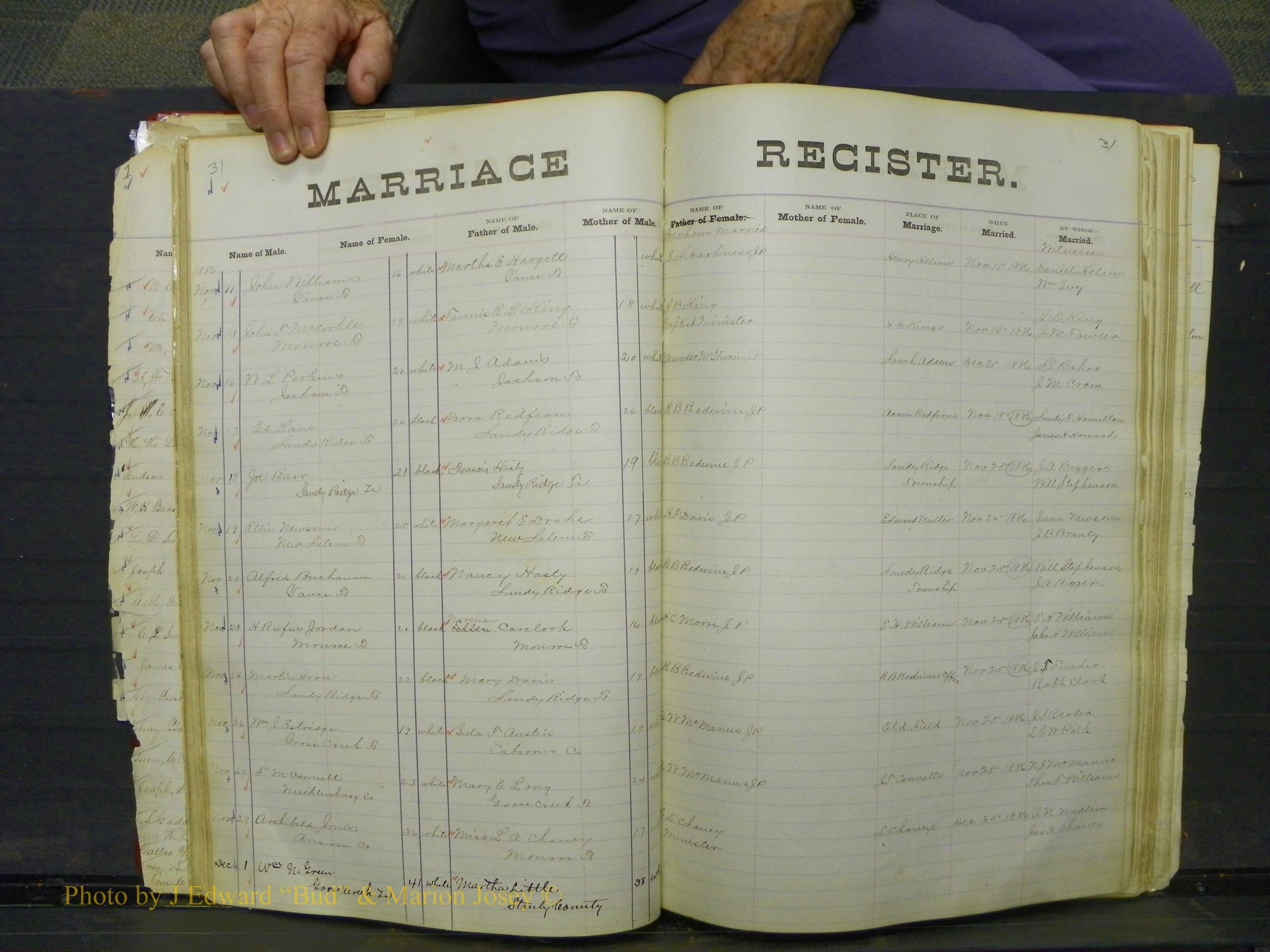 Union Co, NC Marriage Book 4, A-Z, 1870-1894 (34).JPG