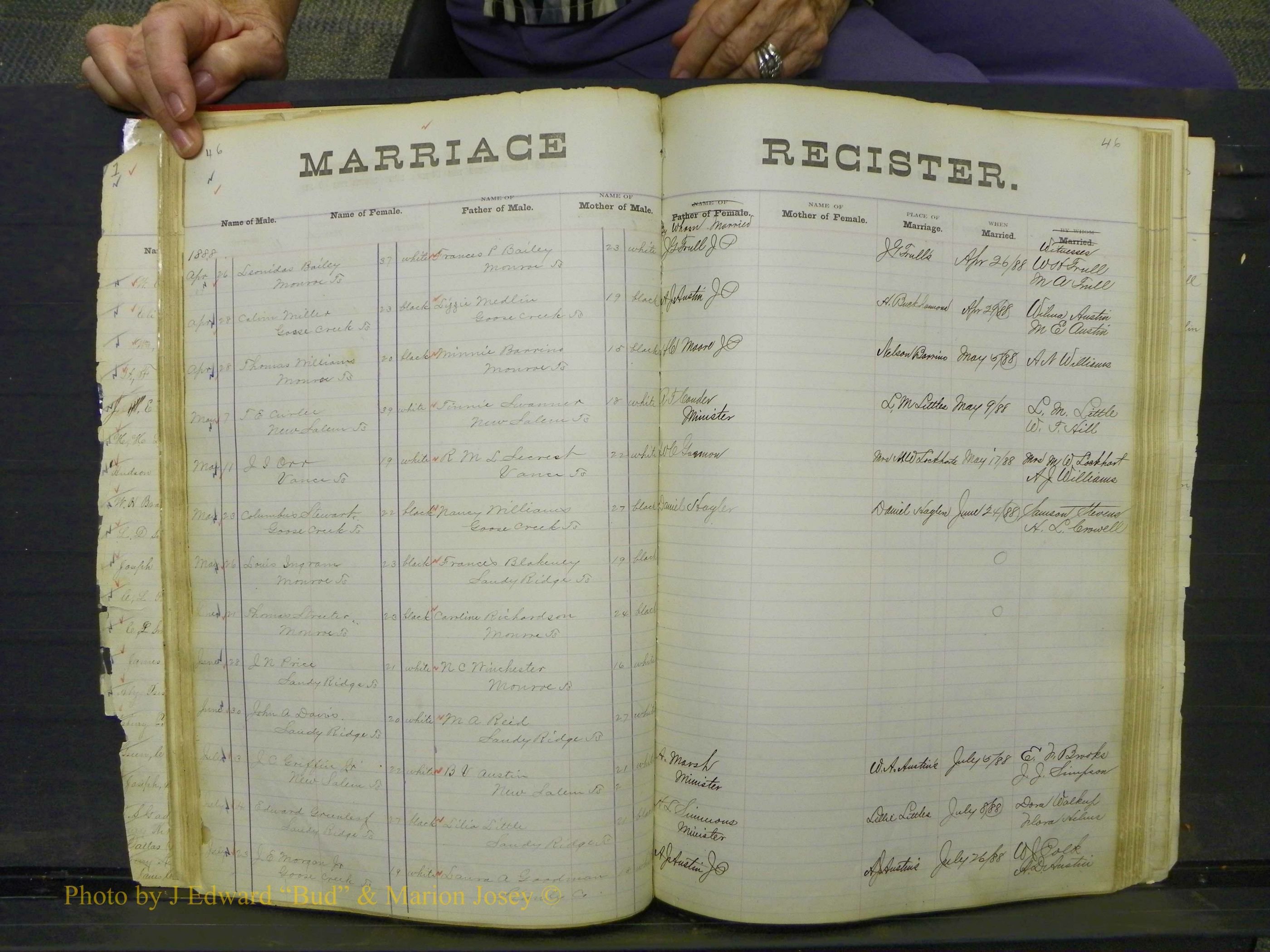 Union Co, NC Marriage Book 4, A-Z, 1870-1894 (51).JPG