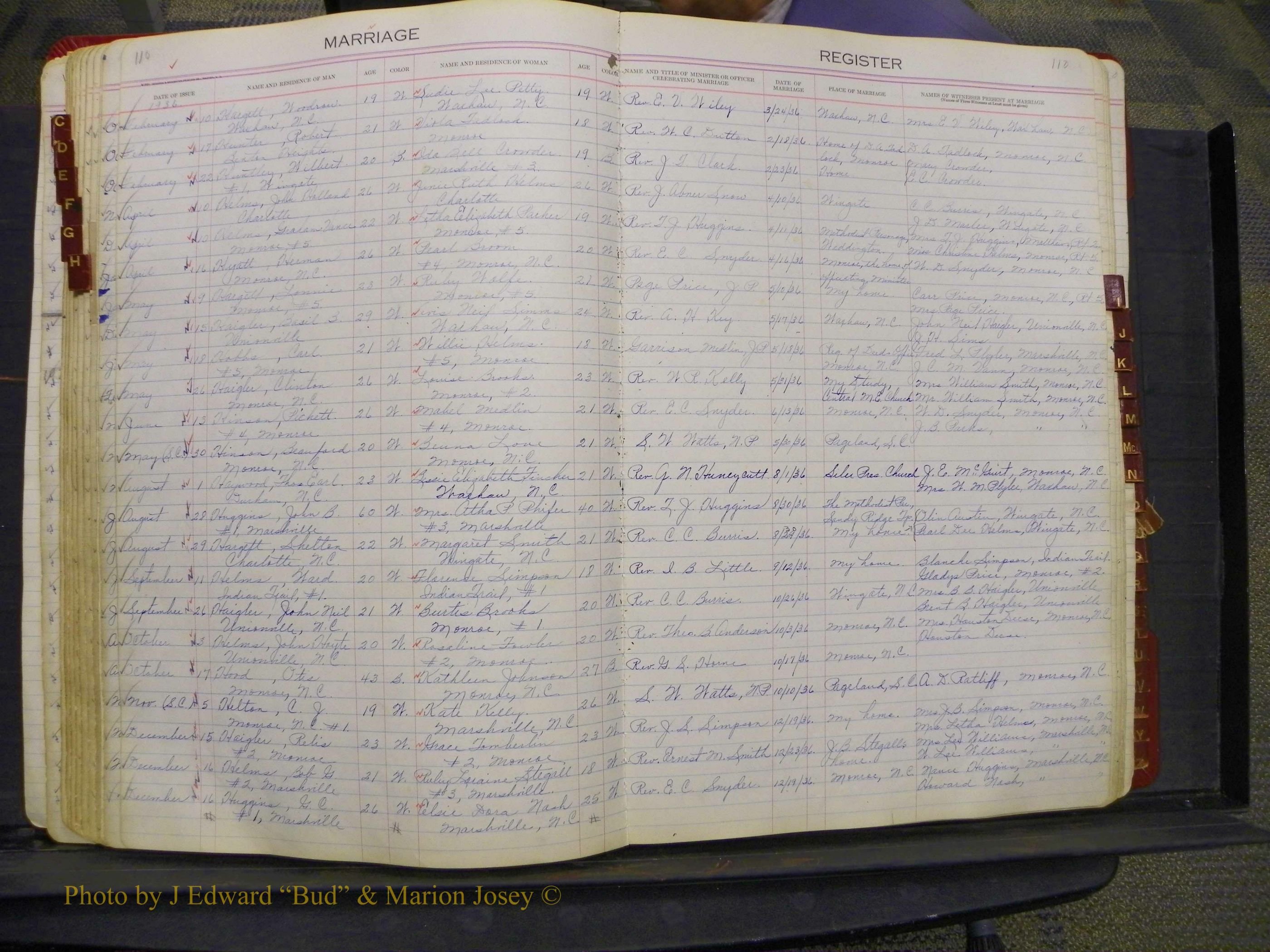 Union Co, NC Marriages, Book 9, 1920-1938 (63).JPG