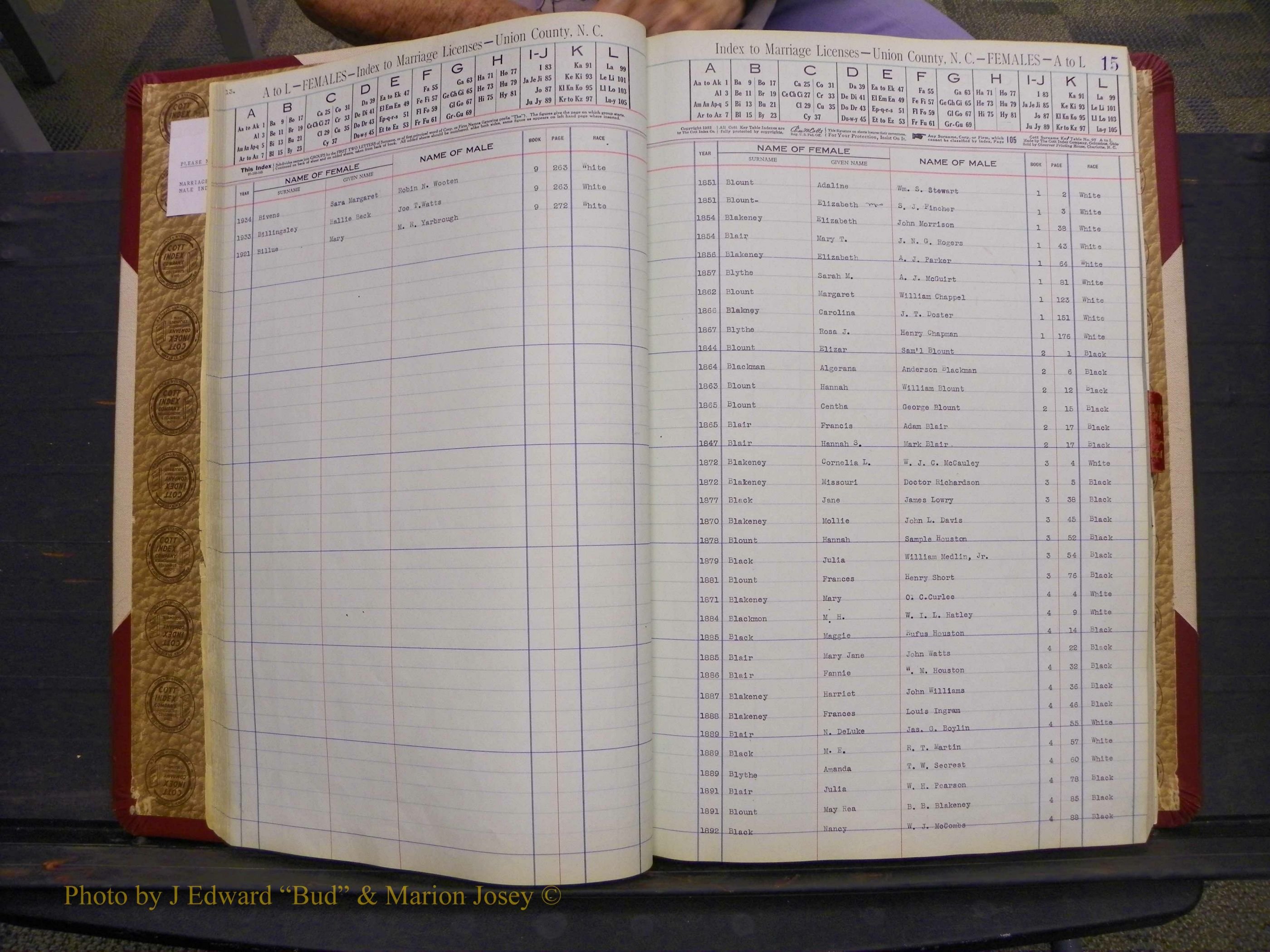Union Co, NC Marriages Female Index, A-Z, 1842-1936 (24).JPG