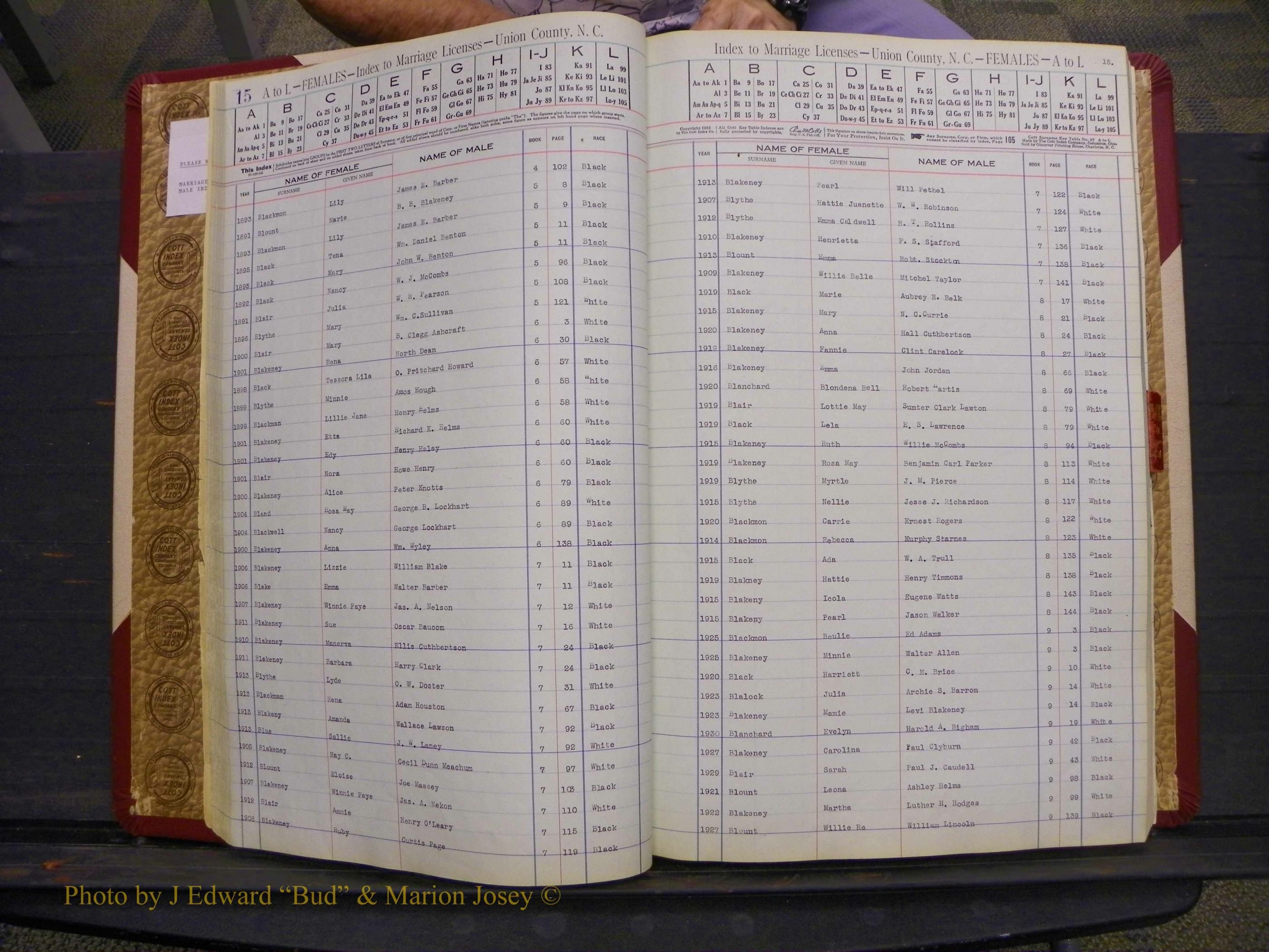 Union Co, NC Marriages Female Index, A-Z, 1842-1936 (25).JPG