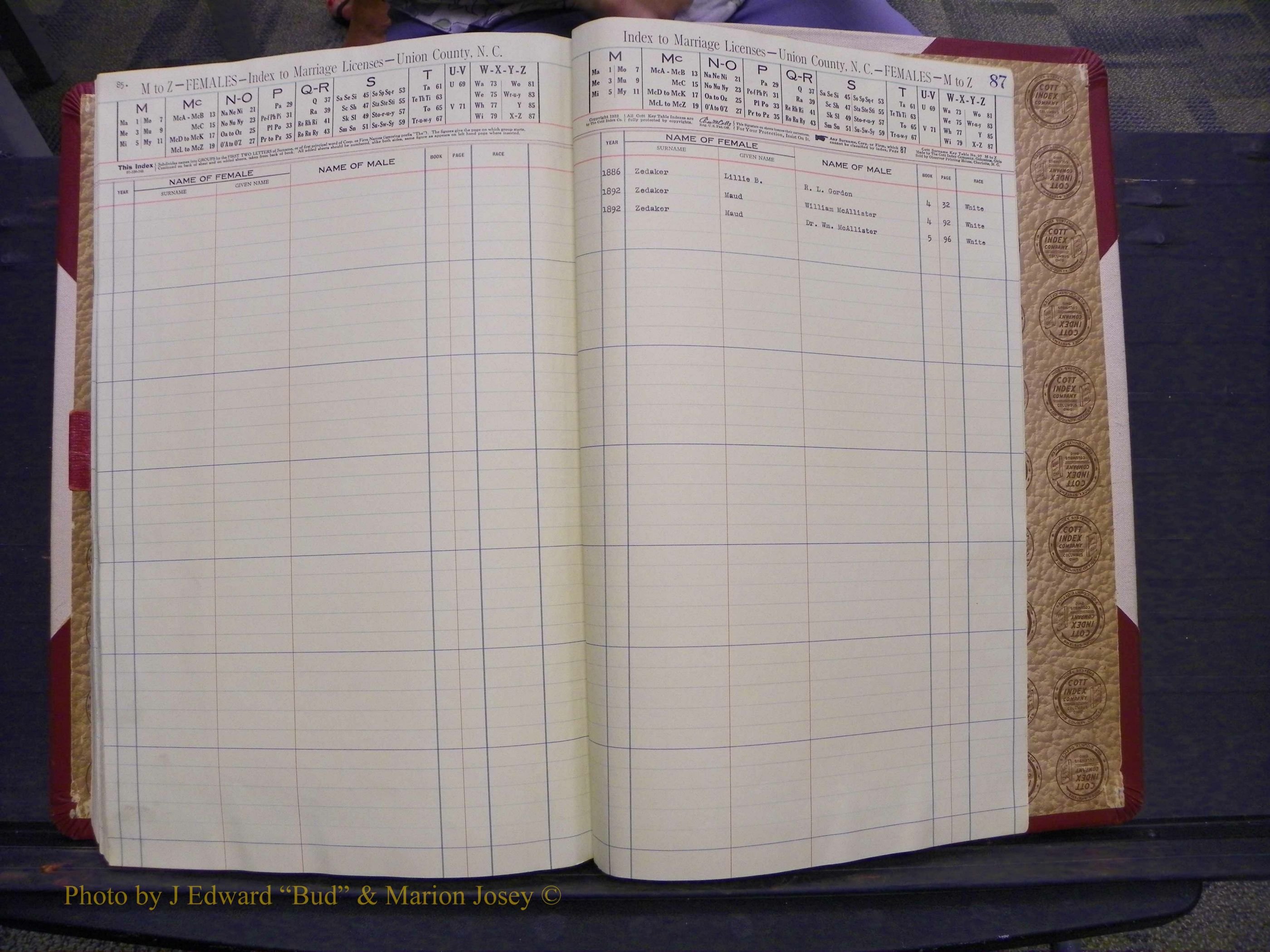 Union Co, NC Marriages Female Index, A-Z, 1842-1936 (254).JPG