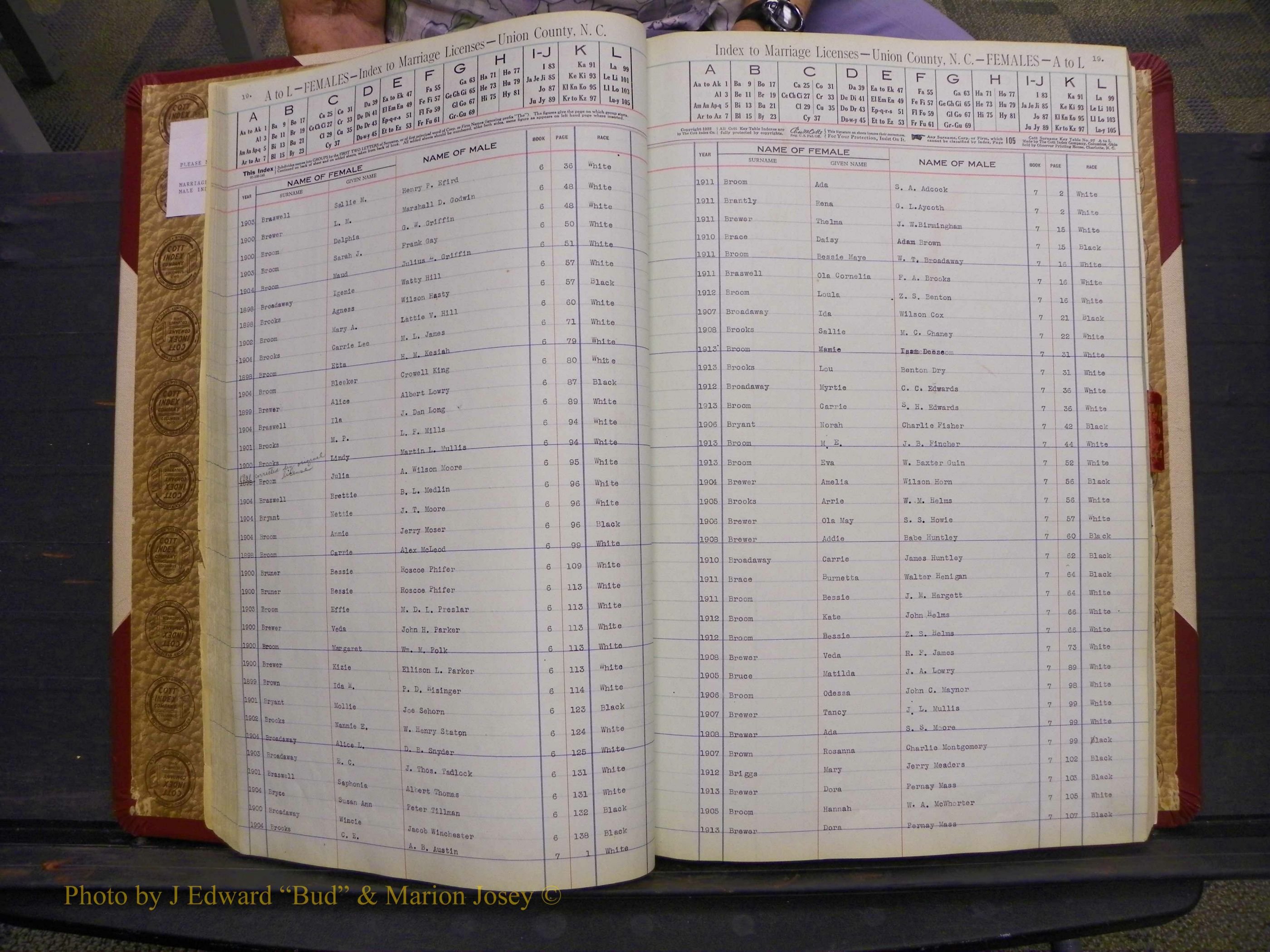 Union Co, NC Marriages Female Index, A-Z, 1842-1936 (31).JPG