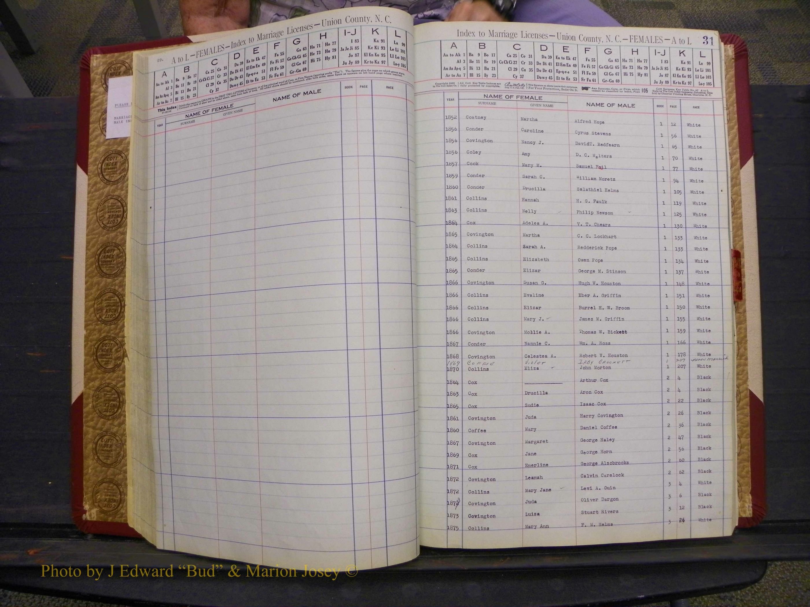 Union Co, NC Marriages Female Index, A-Z, 1842-1936 (43).JPG