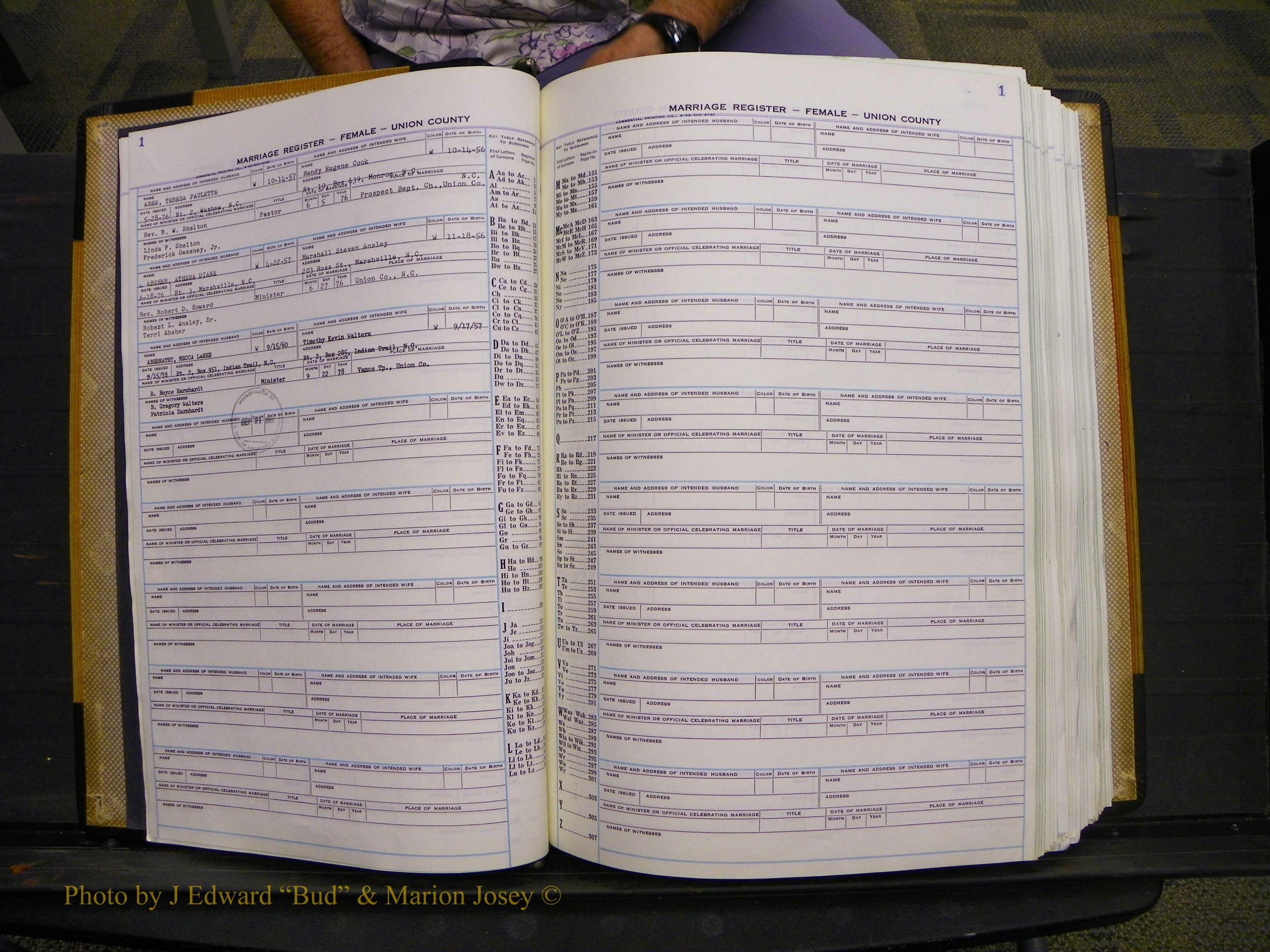 Union Co, NC Marriages Female Index, A-Z, 1966-1979 (2).JPG