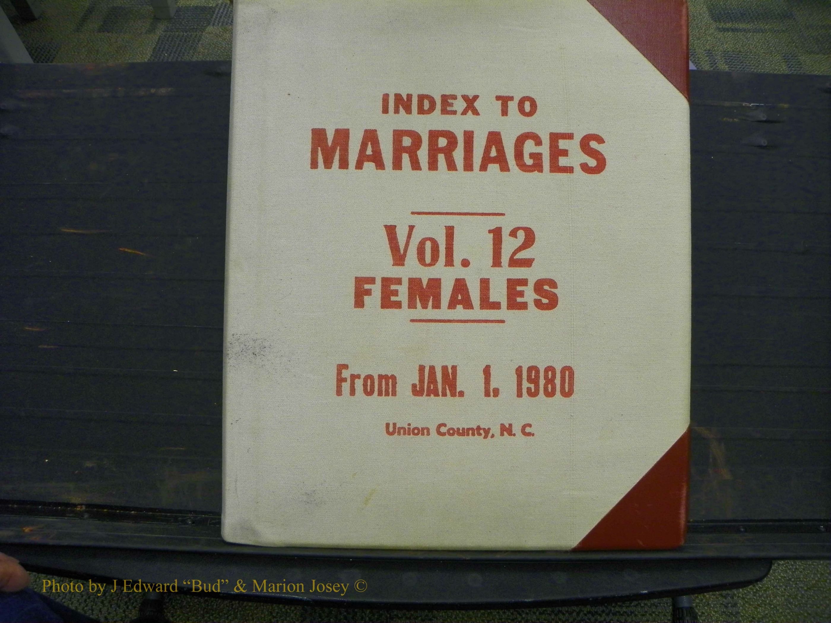 Union Co, NC Marriages Female Index, A-Z, 1980-1993 (1).JPG