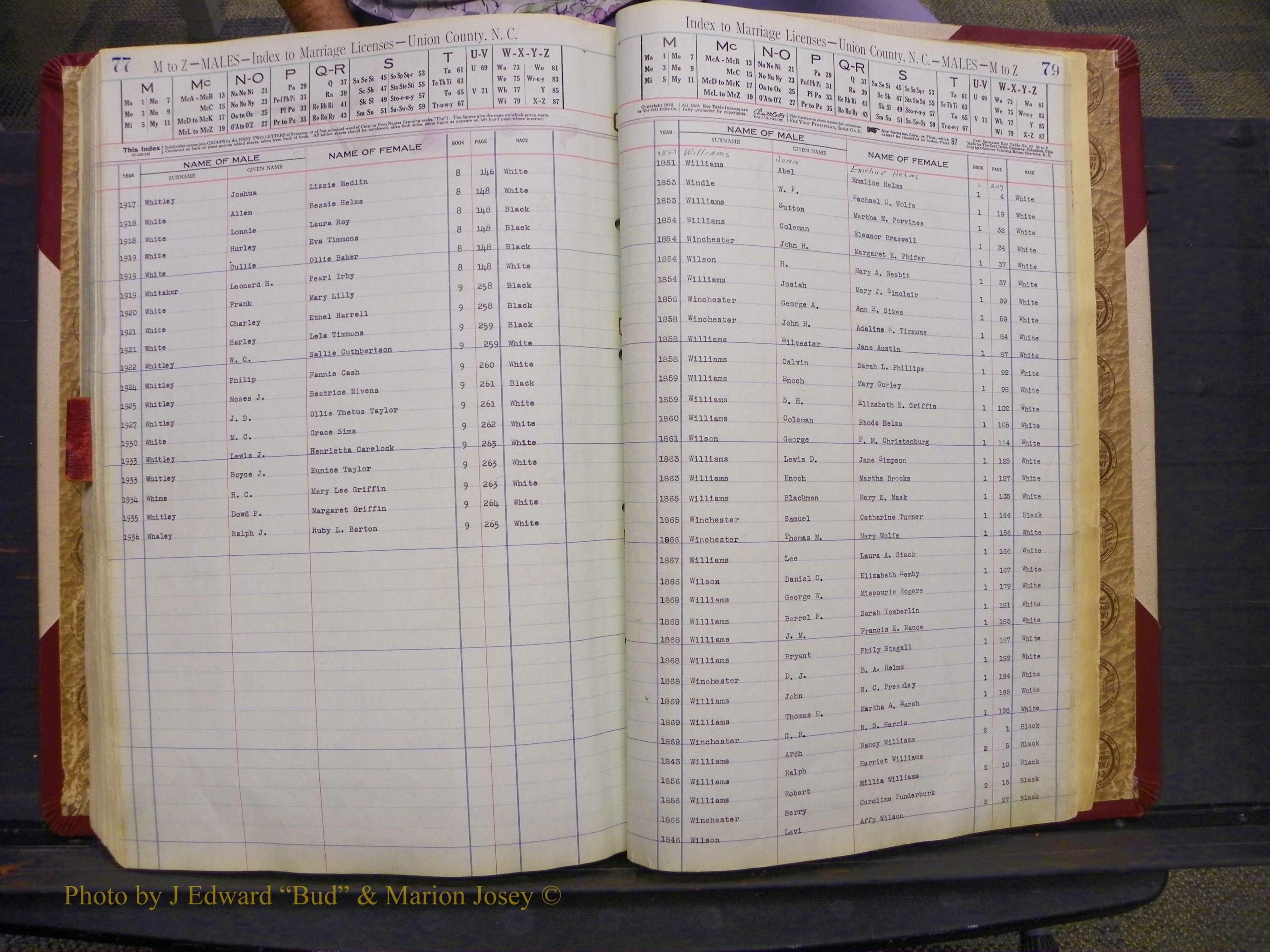 Union Co, NC Marriages Male Index, A-Z, 1842-1936 (242).JPG