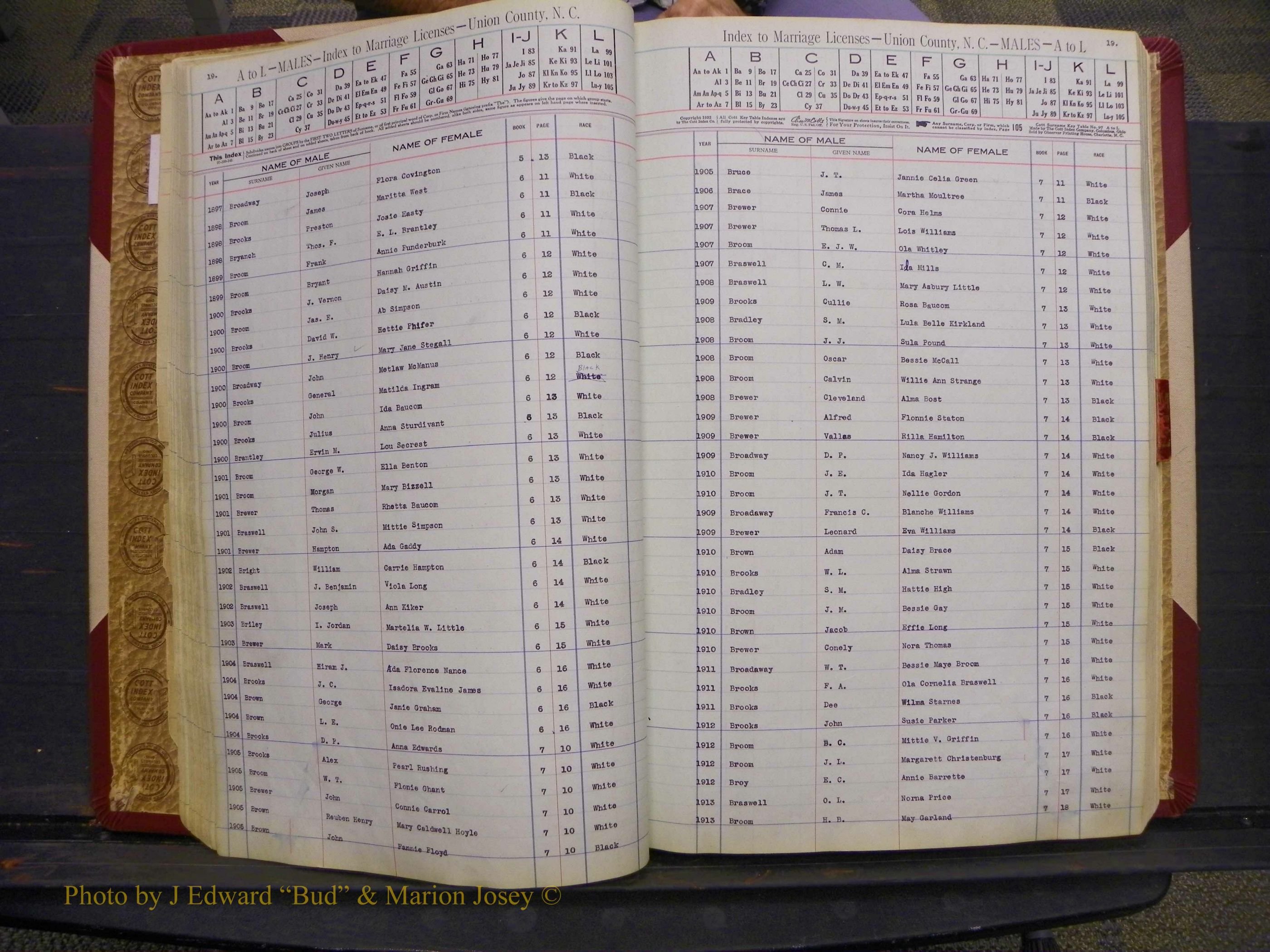 Union Co, NC Marriages Male Index, A-Z, 1842-1936 (32).JPG