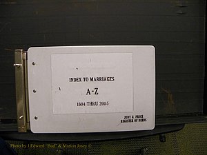 Union Co, NC Marriages Male & Female Index, 1993-2005 (1).JPG