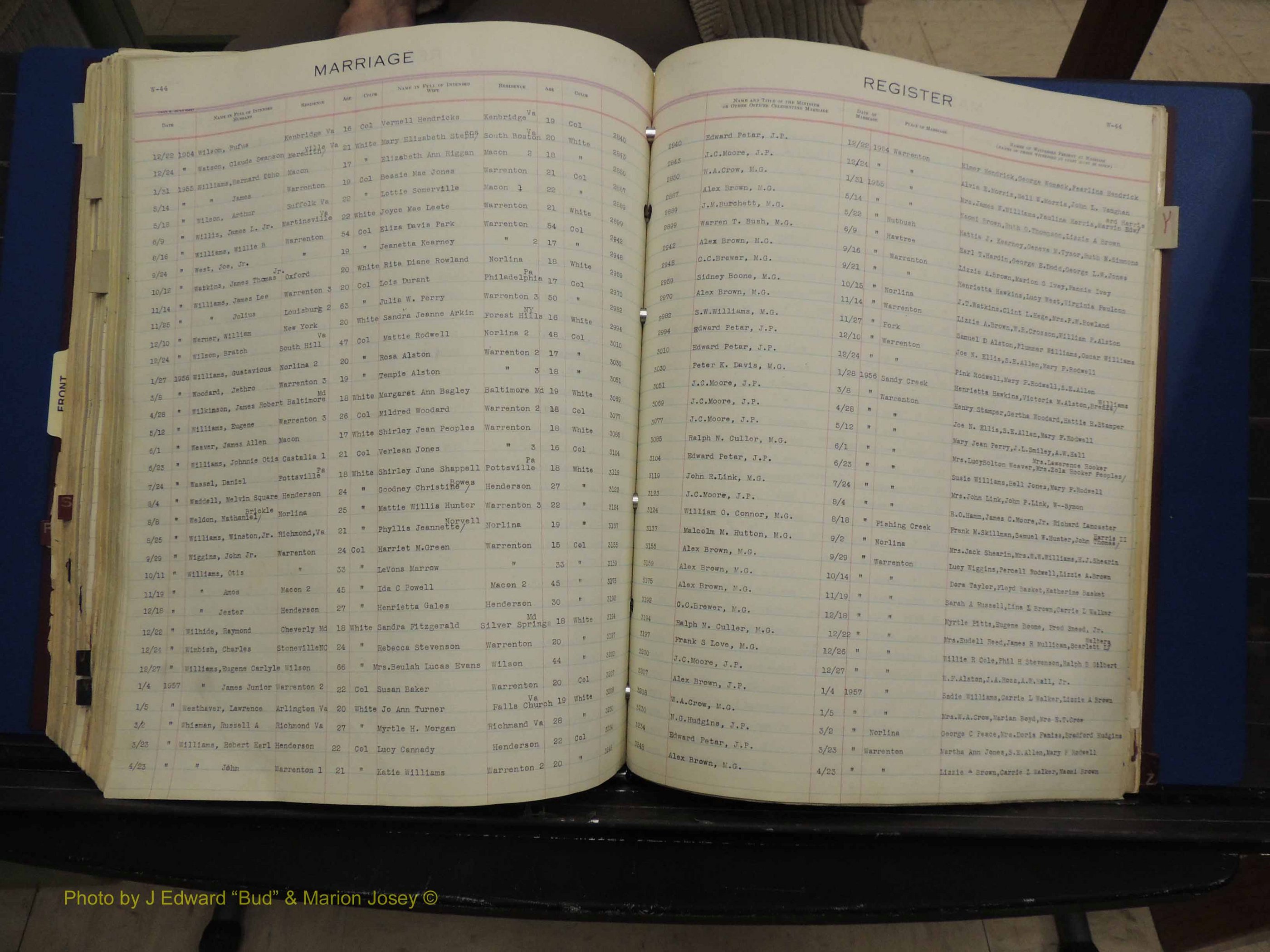 Warren Co, NC, Marriages, Q-Z, 1867-1978 (298).JPG