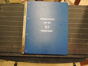 Warren Co, NC, Marriages, Q-Z, 1867-1978 (100).JPG