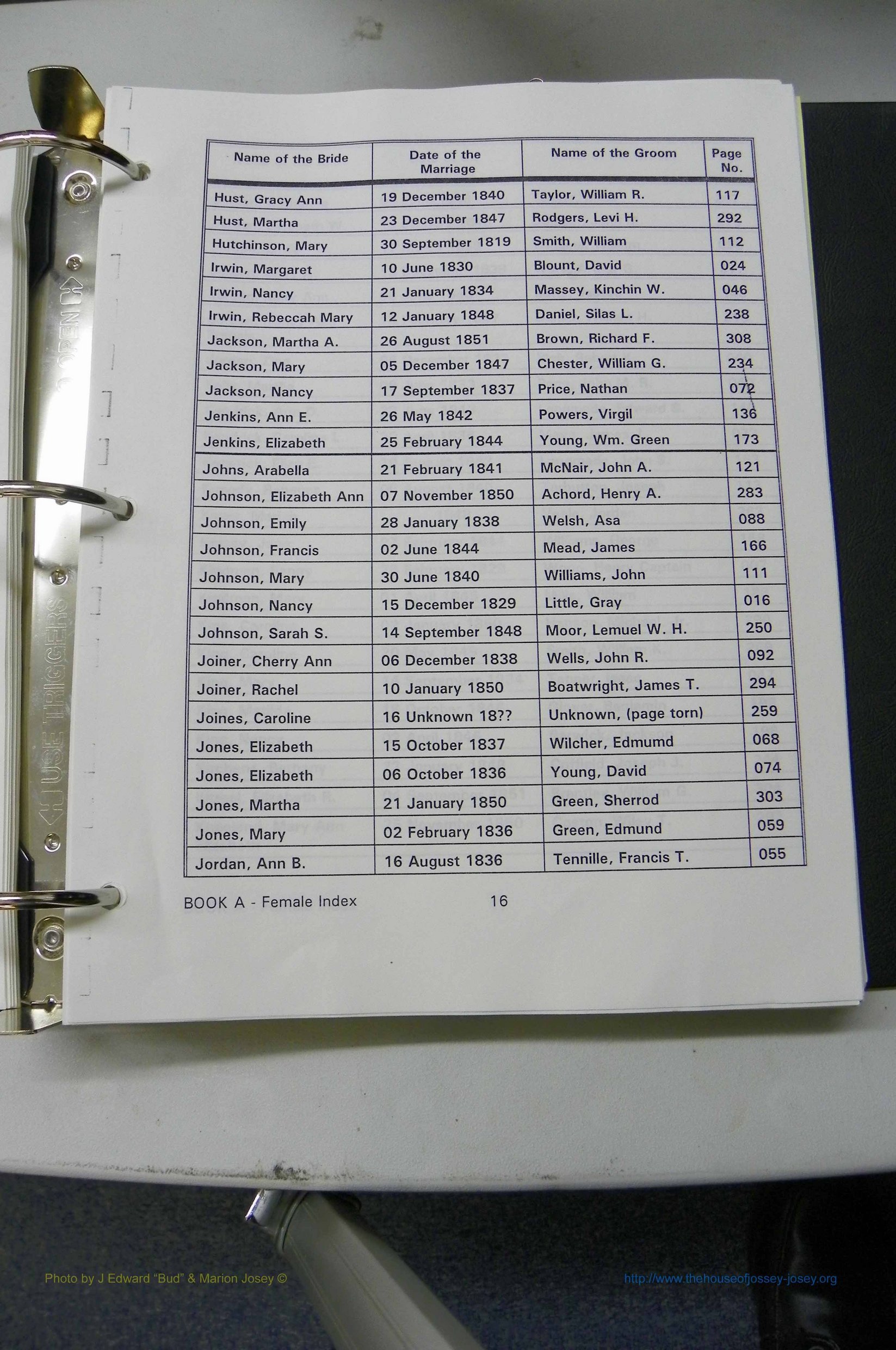 Was GA, Marr Index Books A - F, 1828 - 1890, Female, (016).JPG