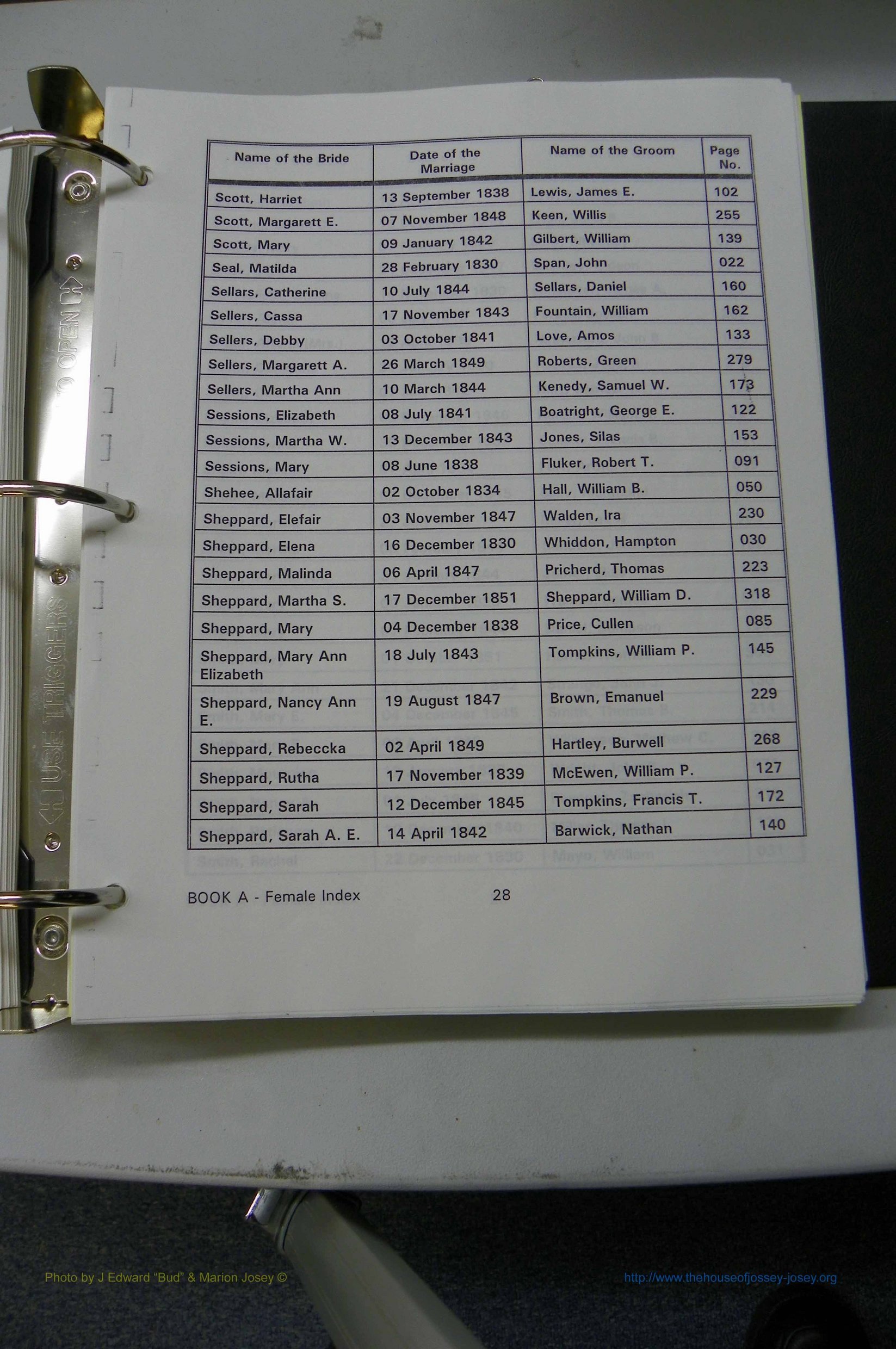 Was GA, Marr Index Books A - F, 1828 - 1890, Female, (028).JPG
