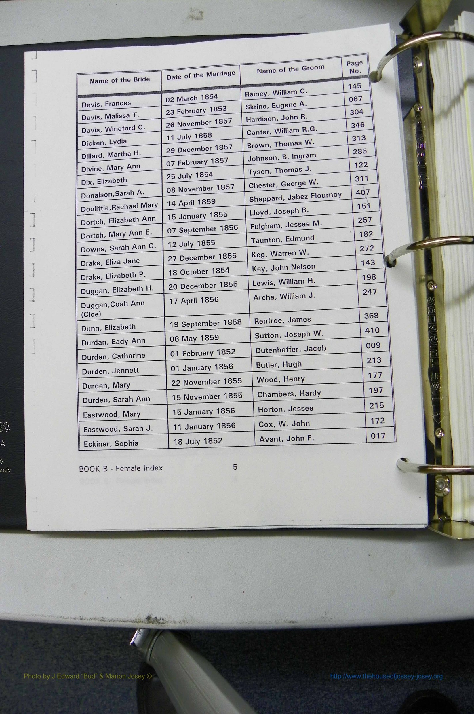 Was GA, Marr Index Books A - F, 1828 - 1890, Female, (041).JPG