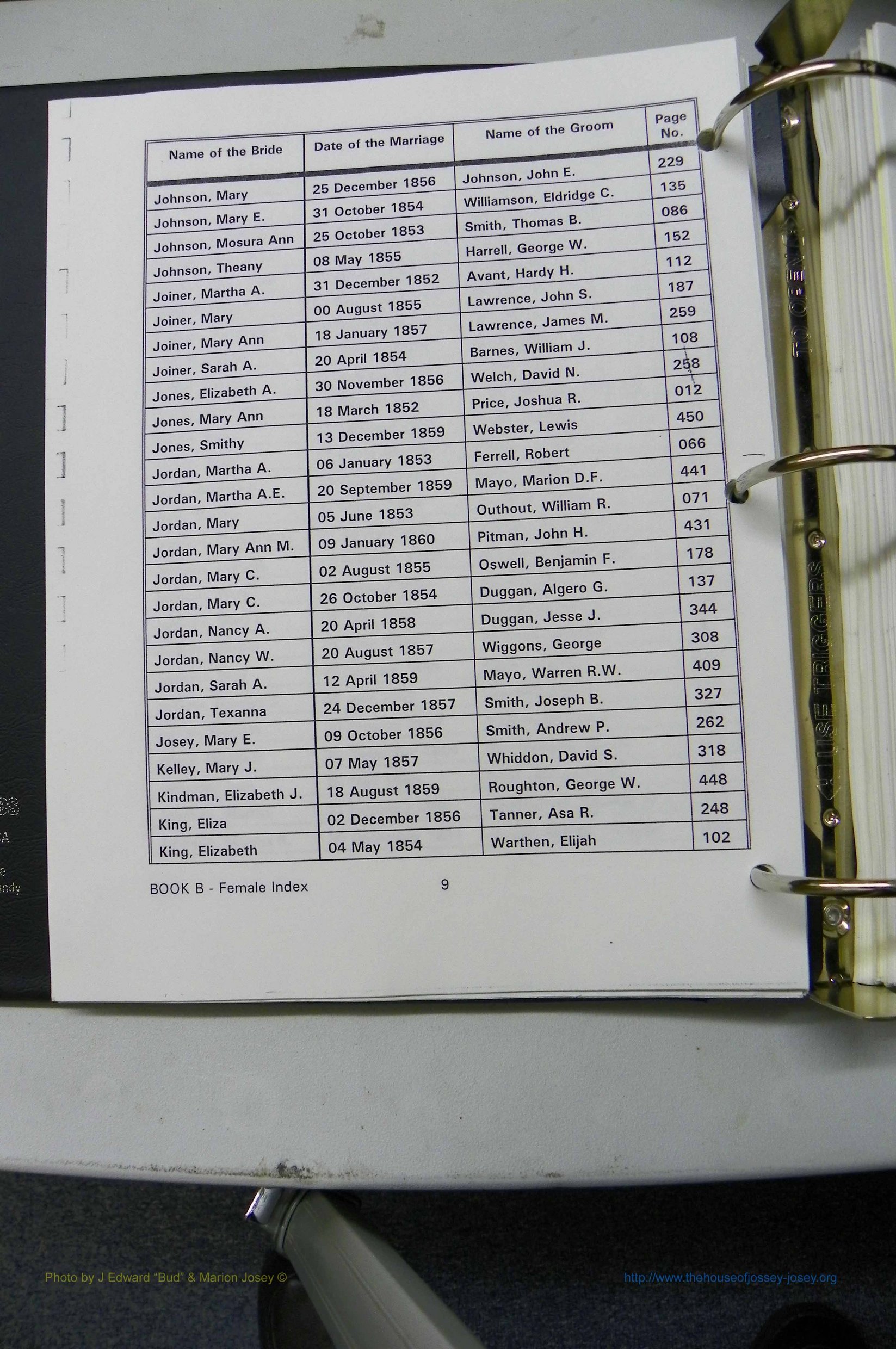 Was GA, Marr Index Books A - F, 1828 - 1890, Female, (045).JPG