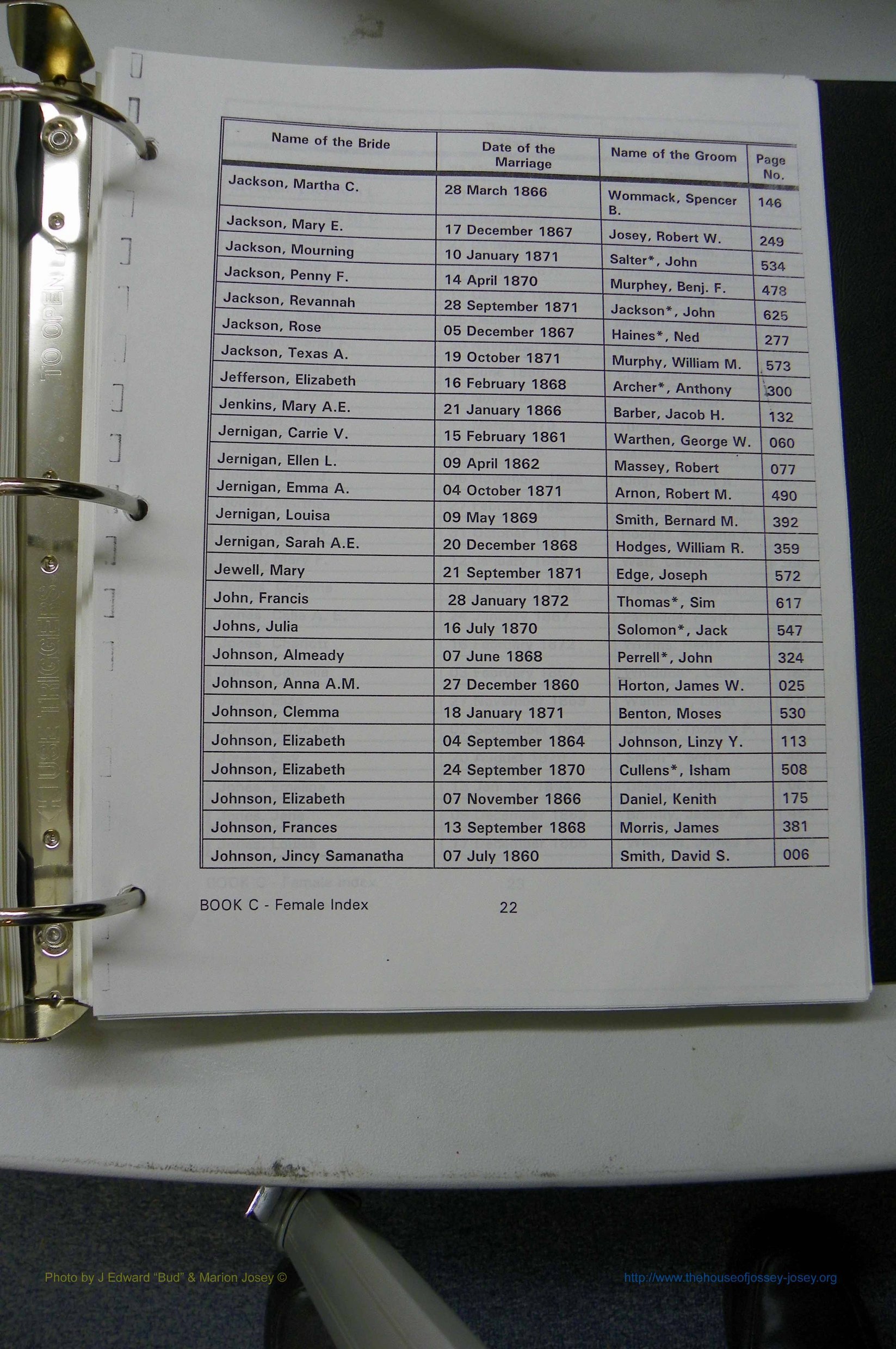 Was GA, Marr Index Books A - F, 1828 - 1890, Female, (077).JPG