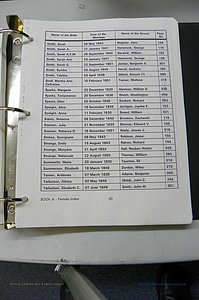 Was GA, Marr Index Books A - F, 1828 - 1890, Female, (029).JPG