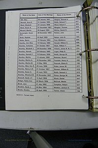 Was GA, Marr Index Books A - F, 1828 - 1890, Female, (038).JPG