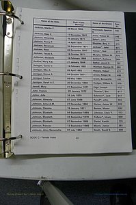 Was GA, Marr Index Books A - F, 1828 - 1890, Female, (077).JPG