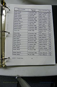 Was GA, Marr Index Books A - F, 1828 - 1890, Female, (090).JPG