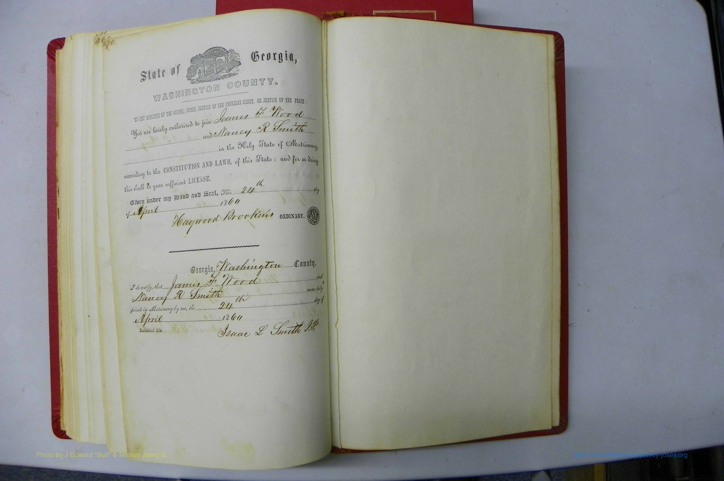 Was GA, Marriages Book B, 1852 - 1860, P 470.JPG