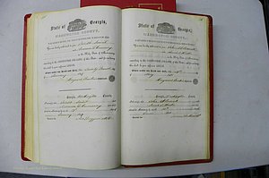 Was GA, Marriages Book B, 1852 - 1860, P 382-383.JPG