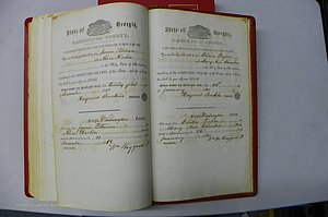 Was GA, Marriages Book B, 1852 - 1860, P 466-467.JPG