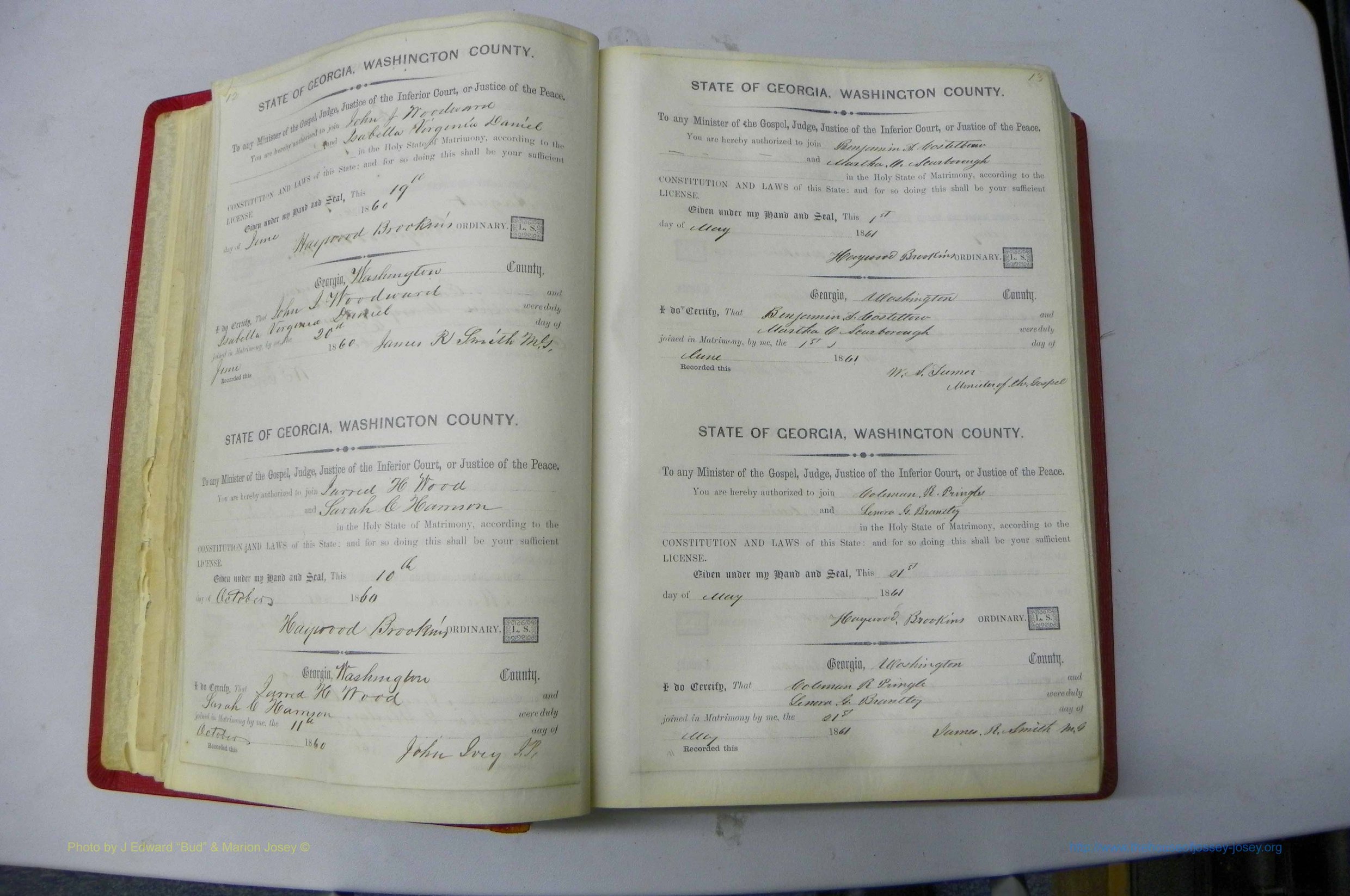 Was GA, Marriages Book C, 1860 - 1872, P 012-013.JPG