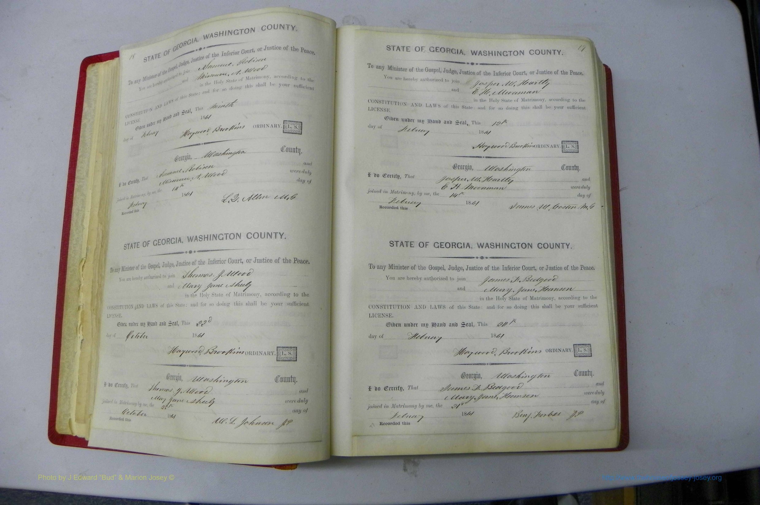 Was GA, Marriages Book C, 1860 - 1872, P 018-019.JPG