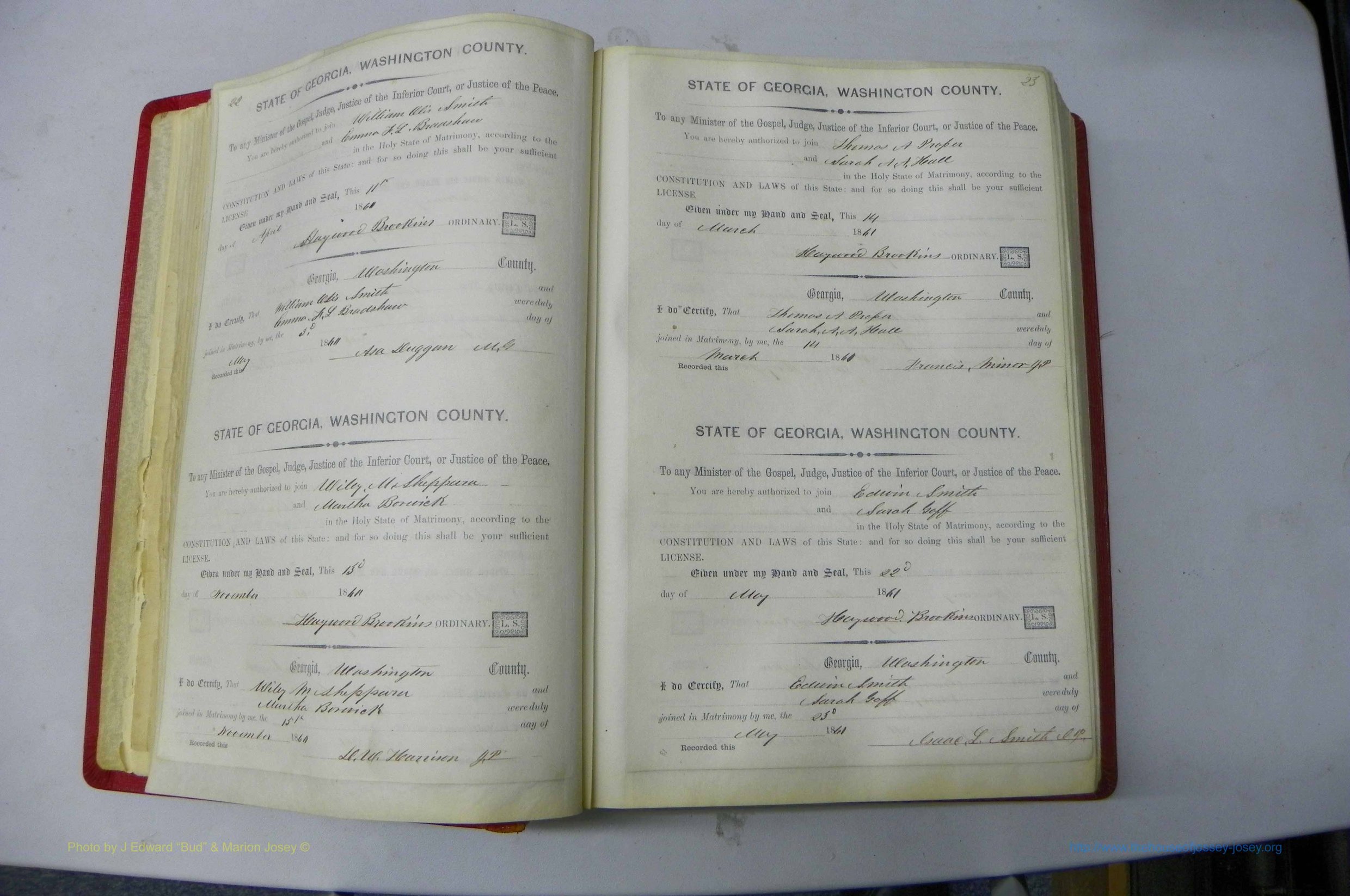 Was GA, Marriages Book C, 1860 - 1872, P 022-023.JPG