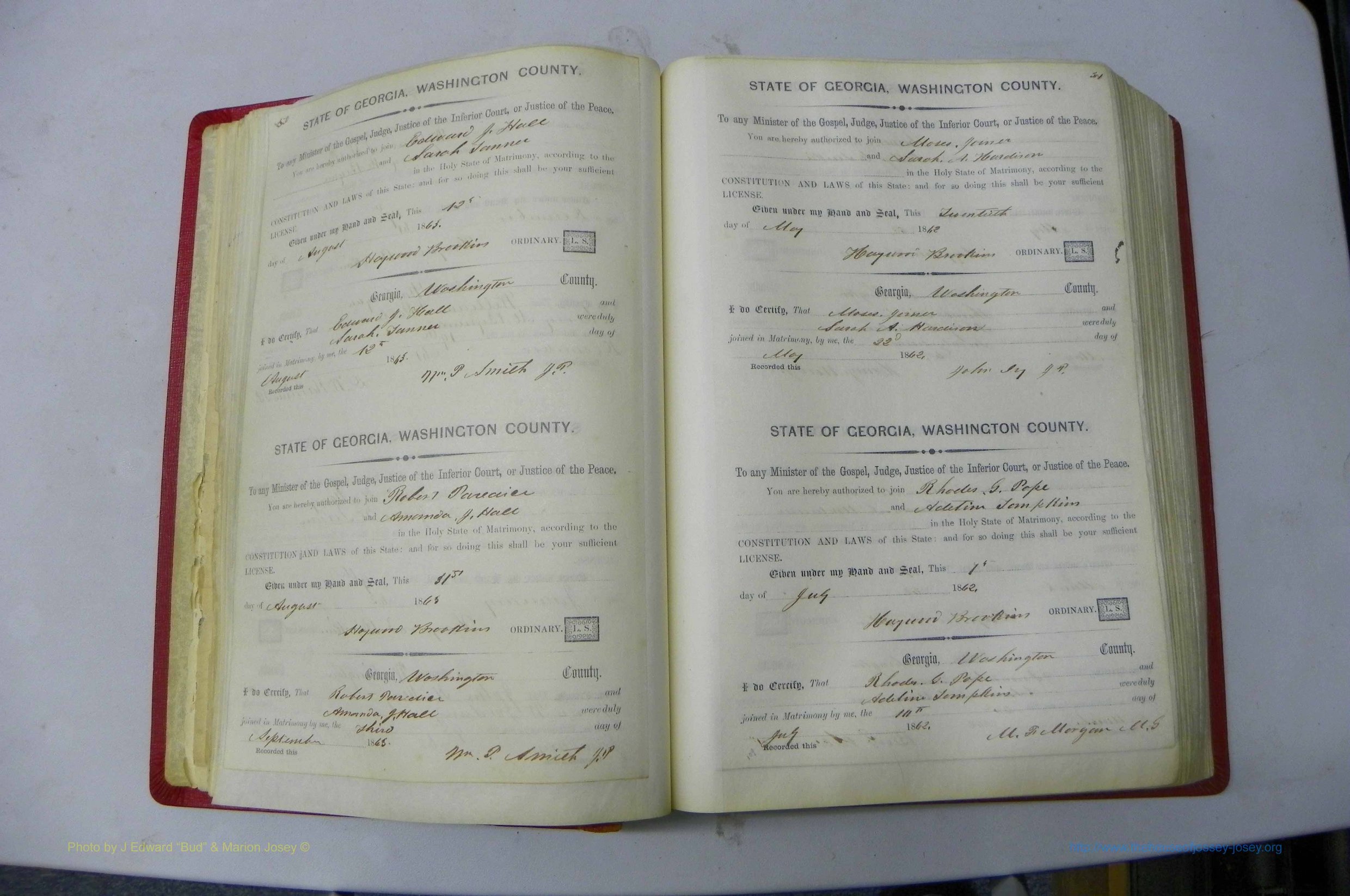 Was GA, Marriages Book C, 1860 - 1872, P 050-051.JPG