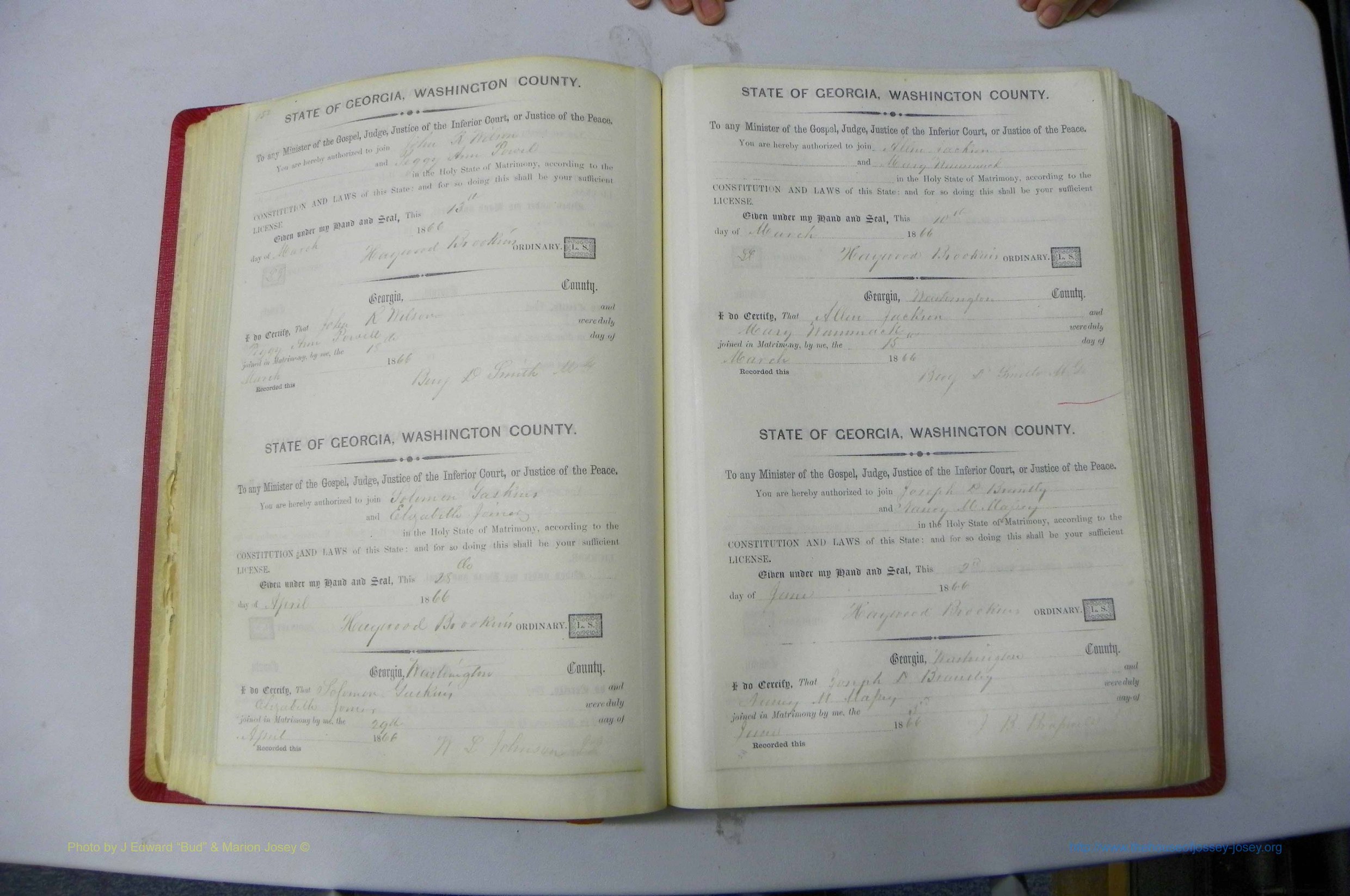 Was GA, Marriages Book C, 1860 - 1872, P 152-153.JPG