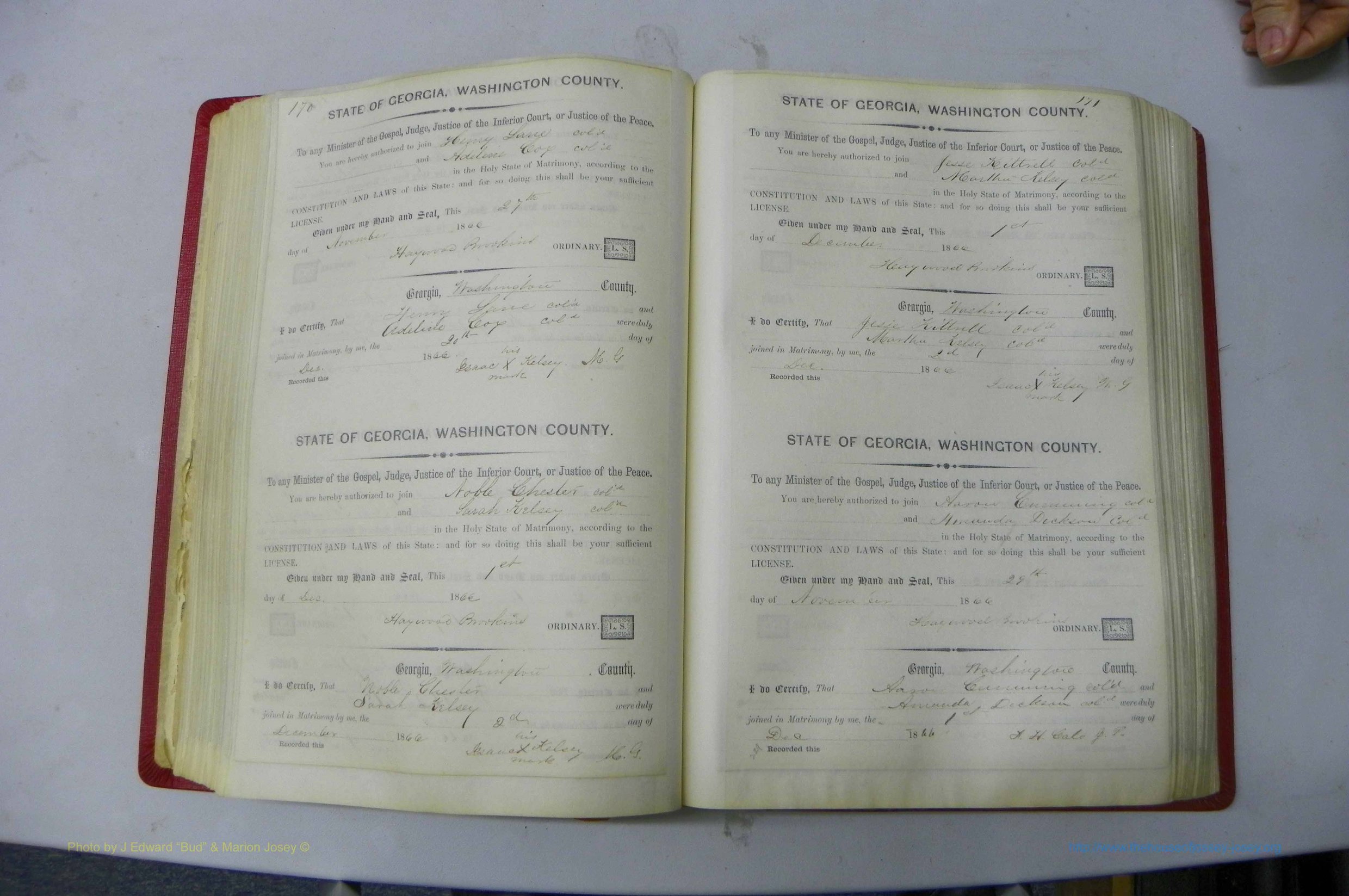 Was GA, Marriages Book C, 1860 - 1872, P 170-171.JPG