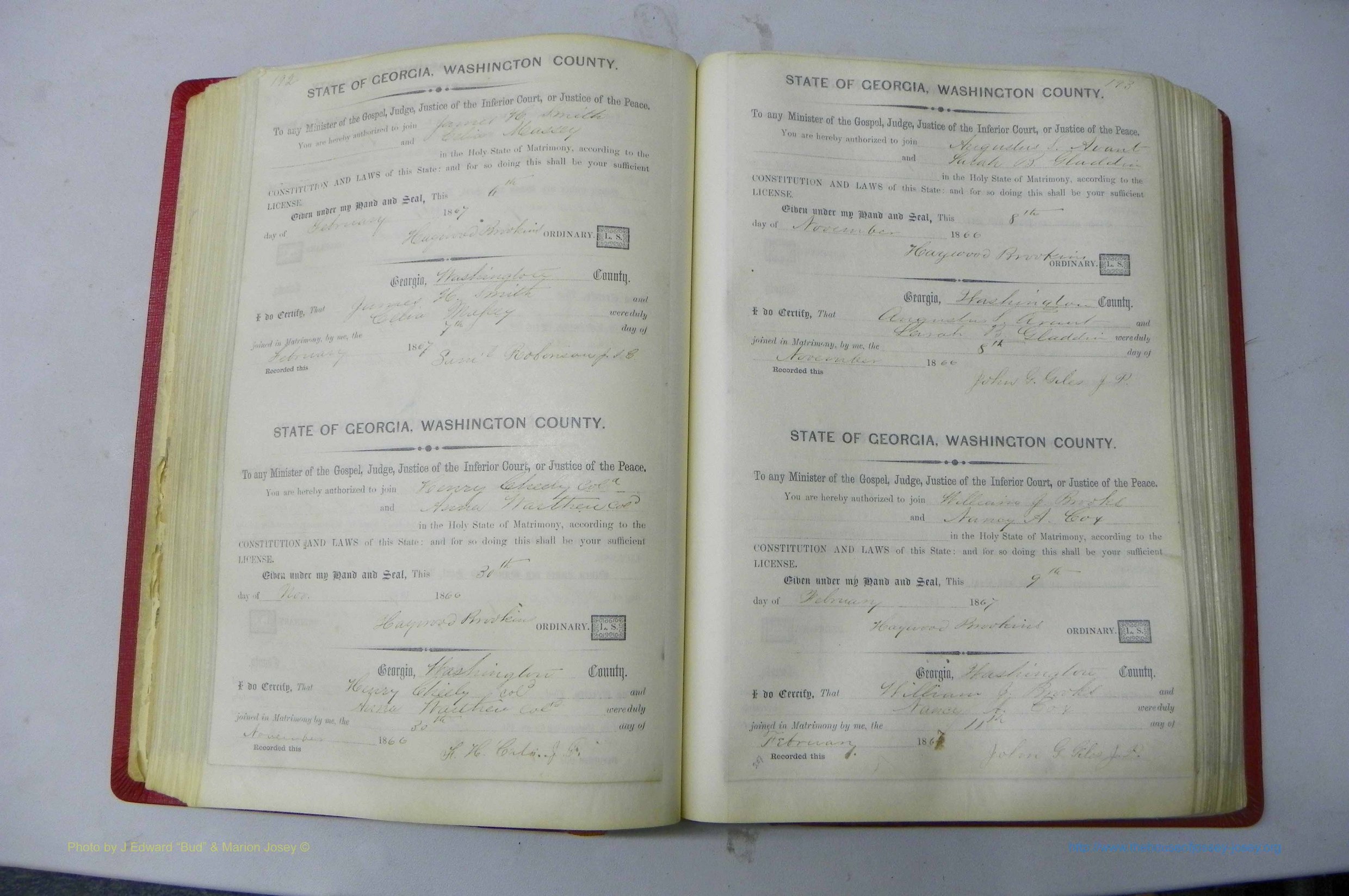 Was GA, Marriages Book C, 1860 - 1872, P 192-193.JPG