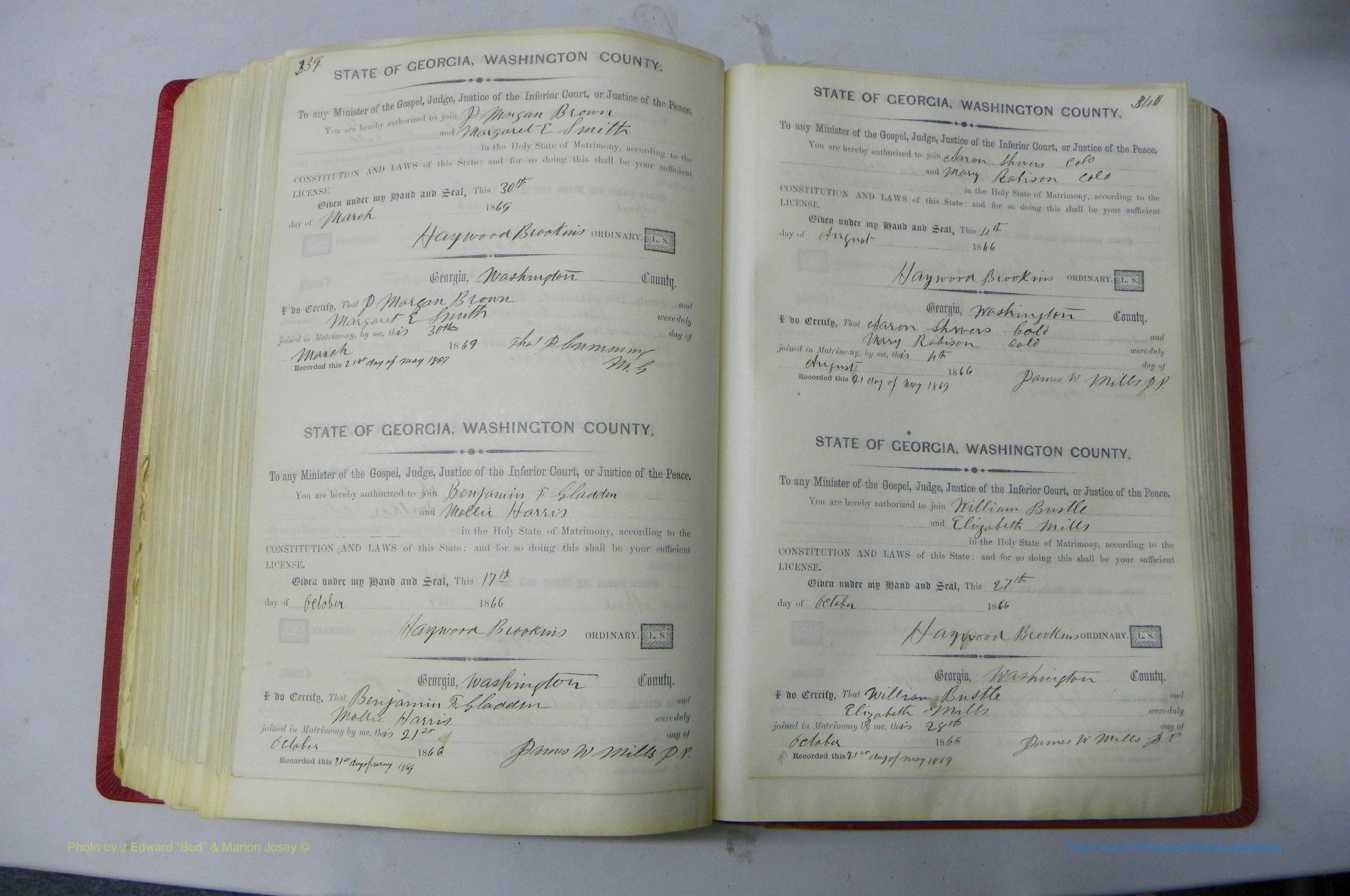 Was GA, Marriages Book C, 1860 - 1872, P 339-340.JPG