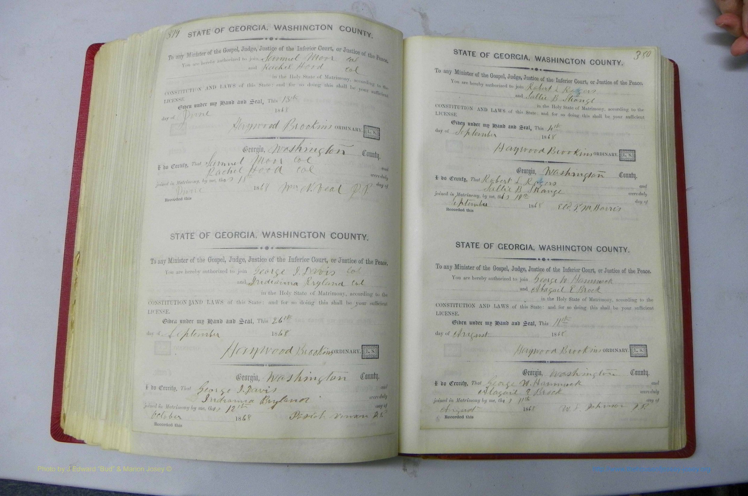 Was GA, Marriages Book C, 1860 - 1872, P 379-380.JPG