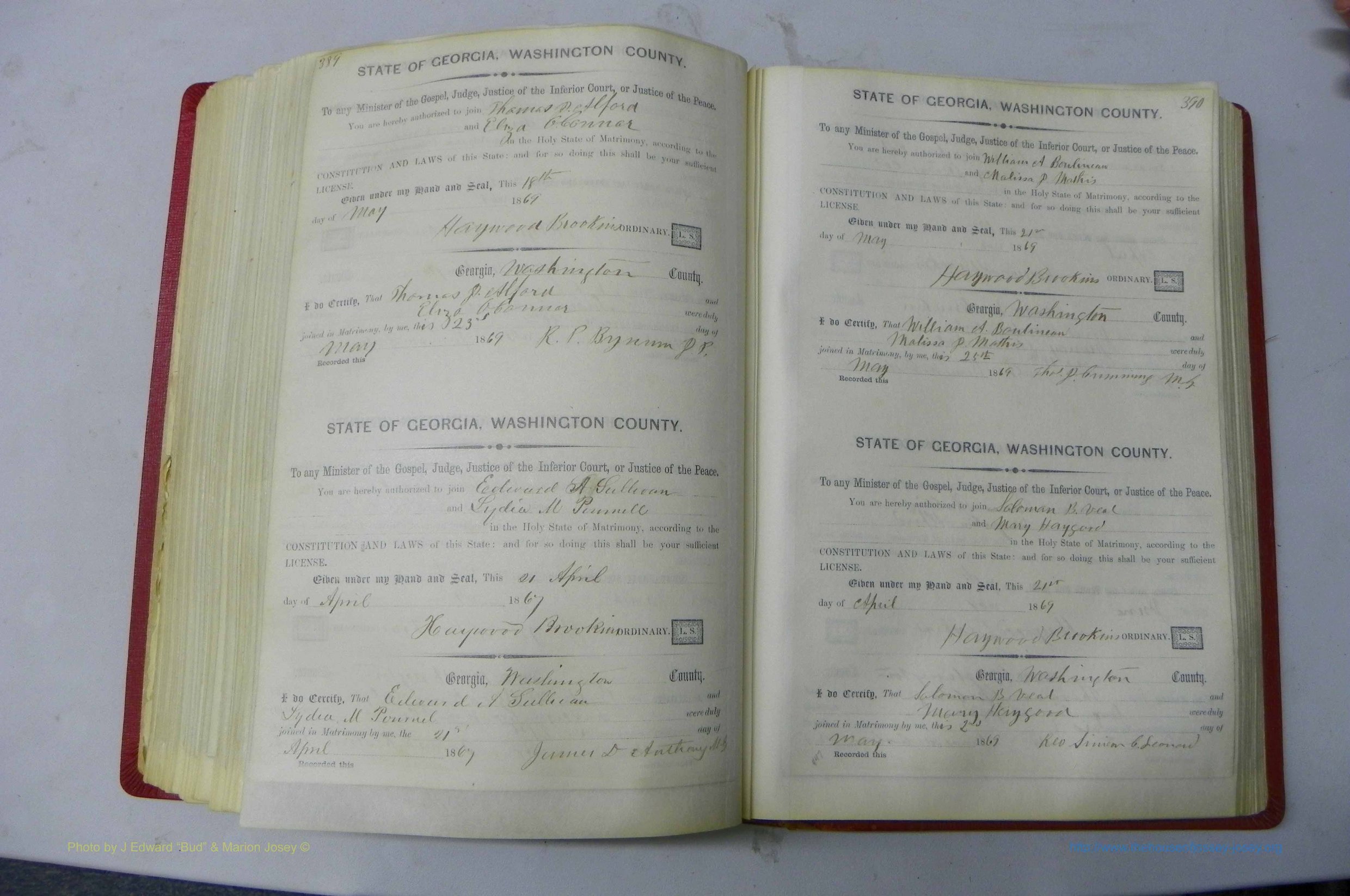 Was GA, Marriages Book C, 1860 - 1872, P 389-390.JPG