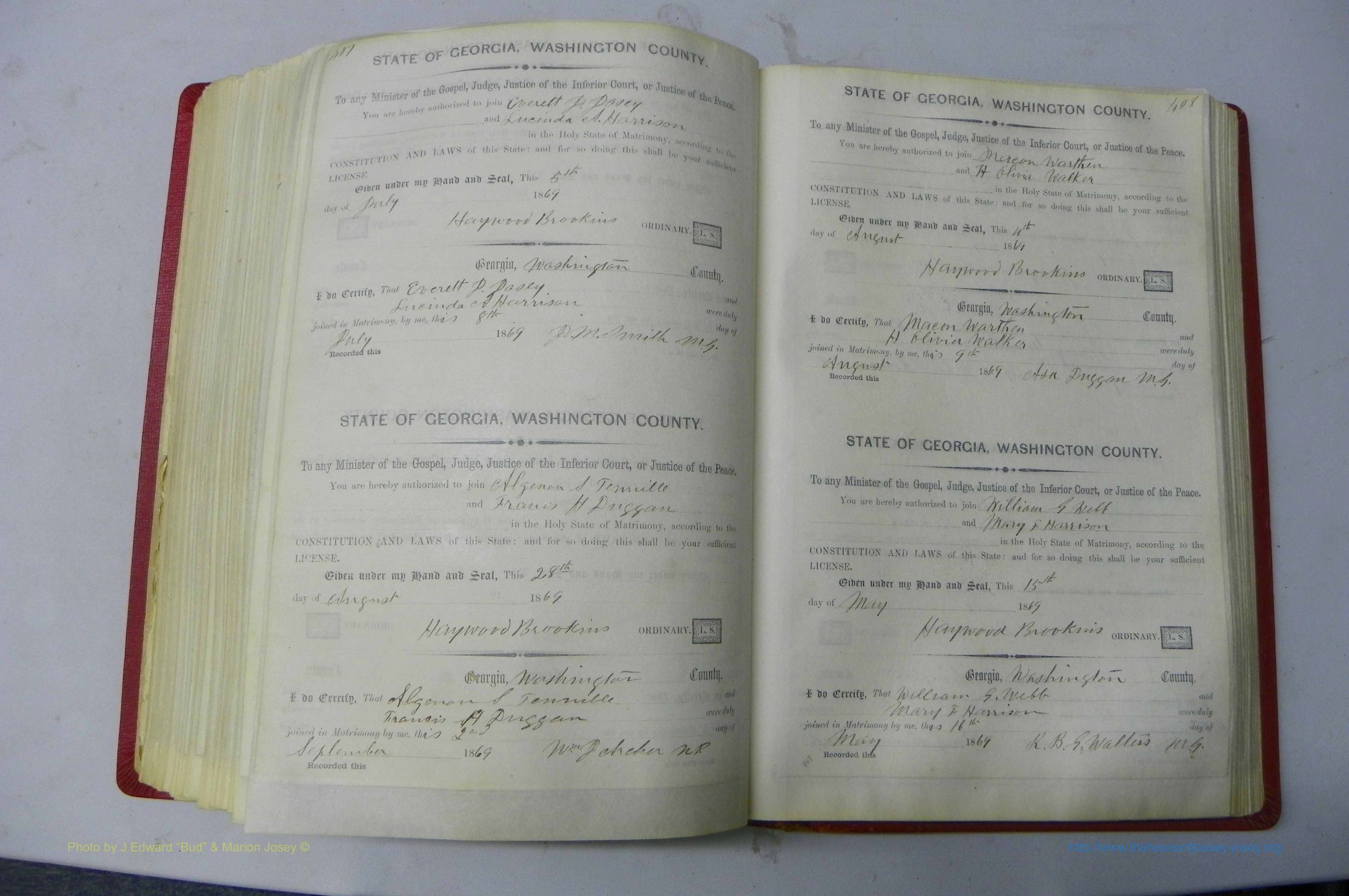 Was GA, Marriages Book C, 1860 - 1872, P 407-408.JPG