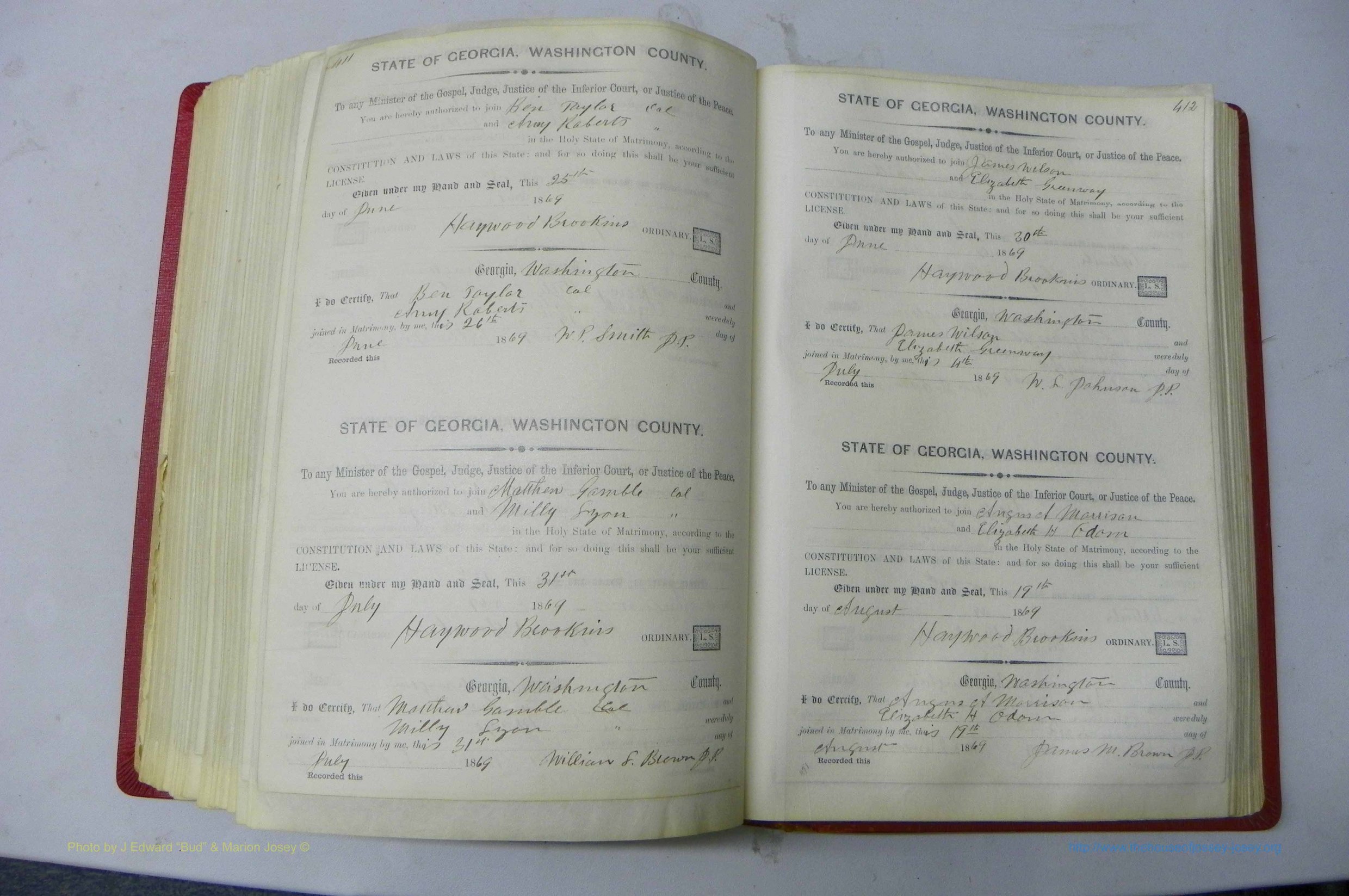 Was GA, Marriages Book C, 1860 - 1872, P 411-412.JPG