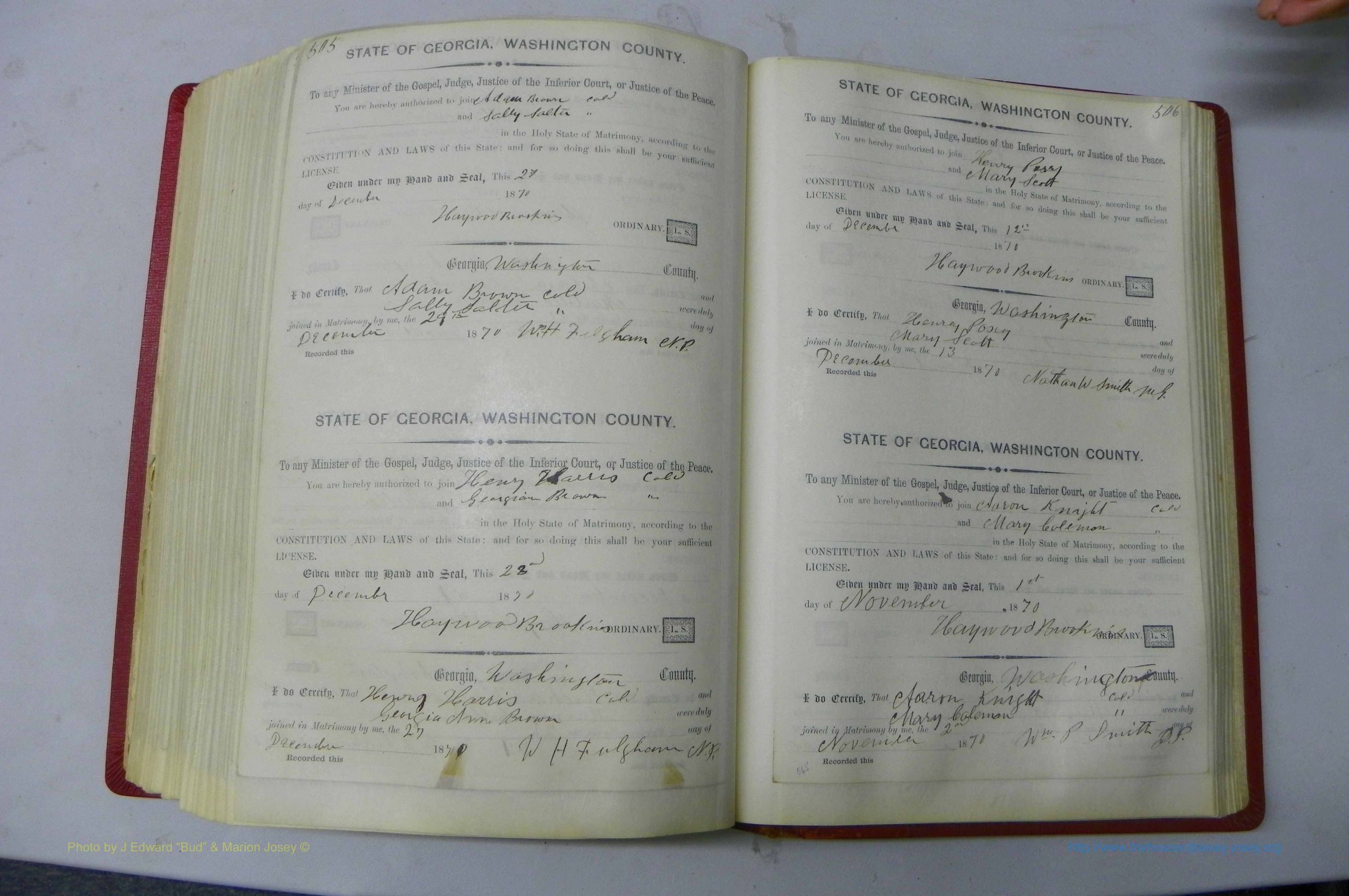 Was GA, Marriages Book C, 1860 - 1872, P 505-506.JPG