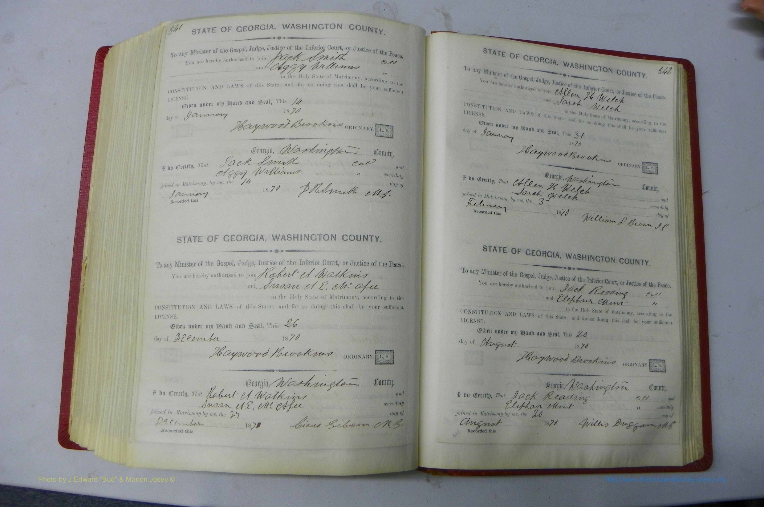 Was GA, Marriages Book C, 1860 - 1872, P 541-542.JPG