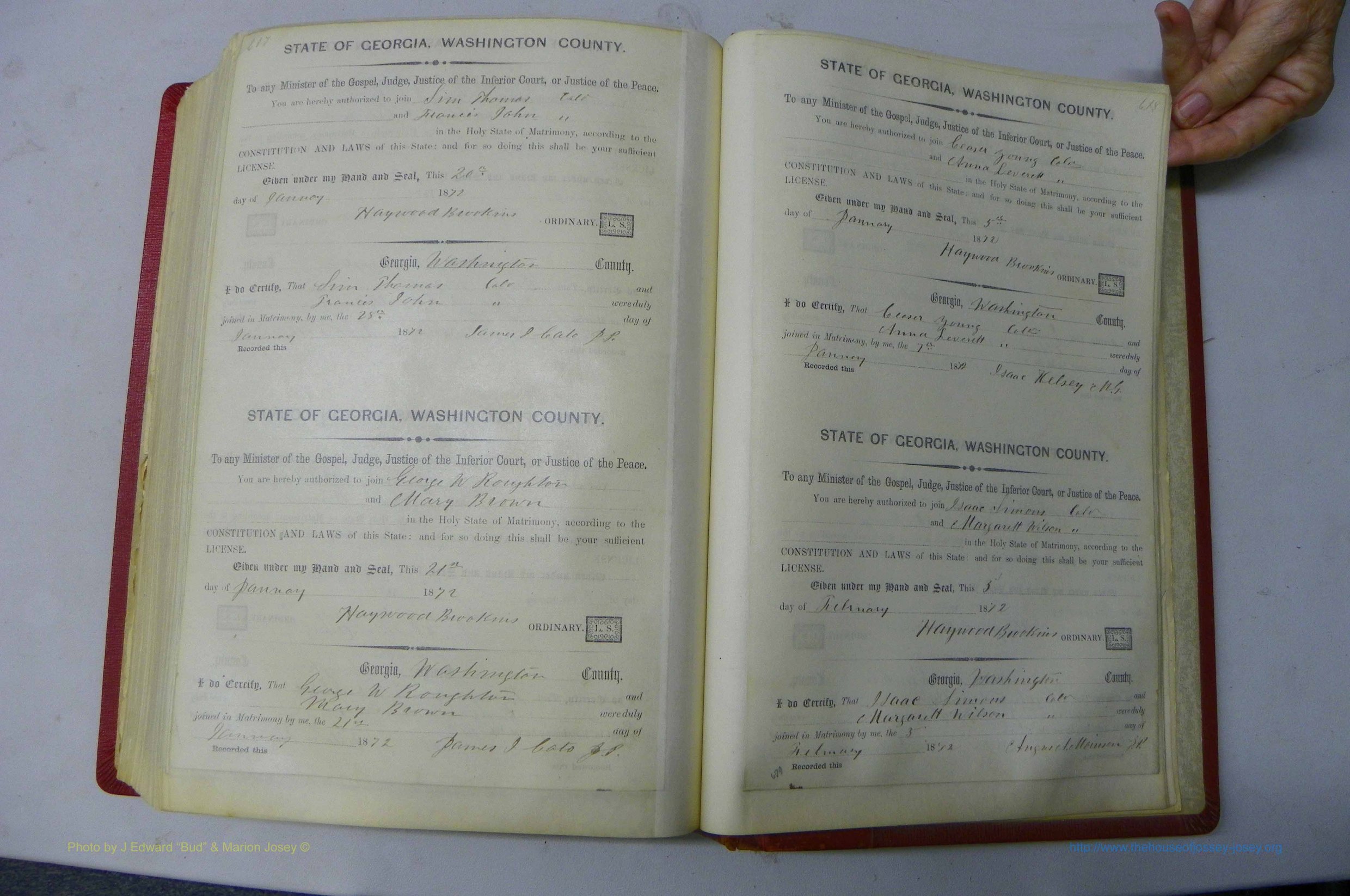 Was GA, Marriages Book C, 1860 - 1872, P 617-618.JPG