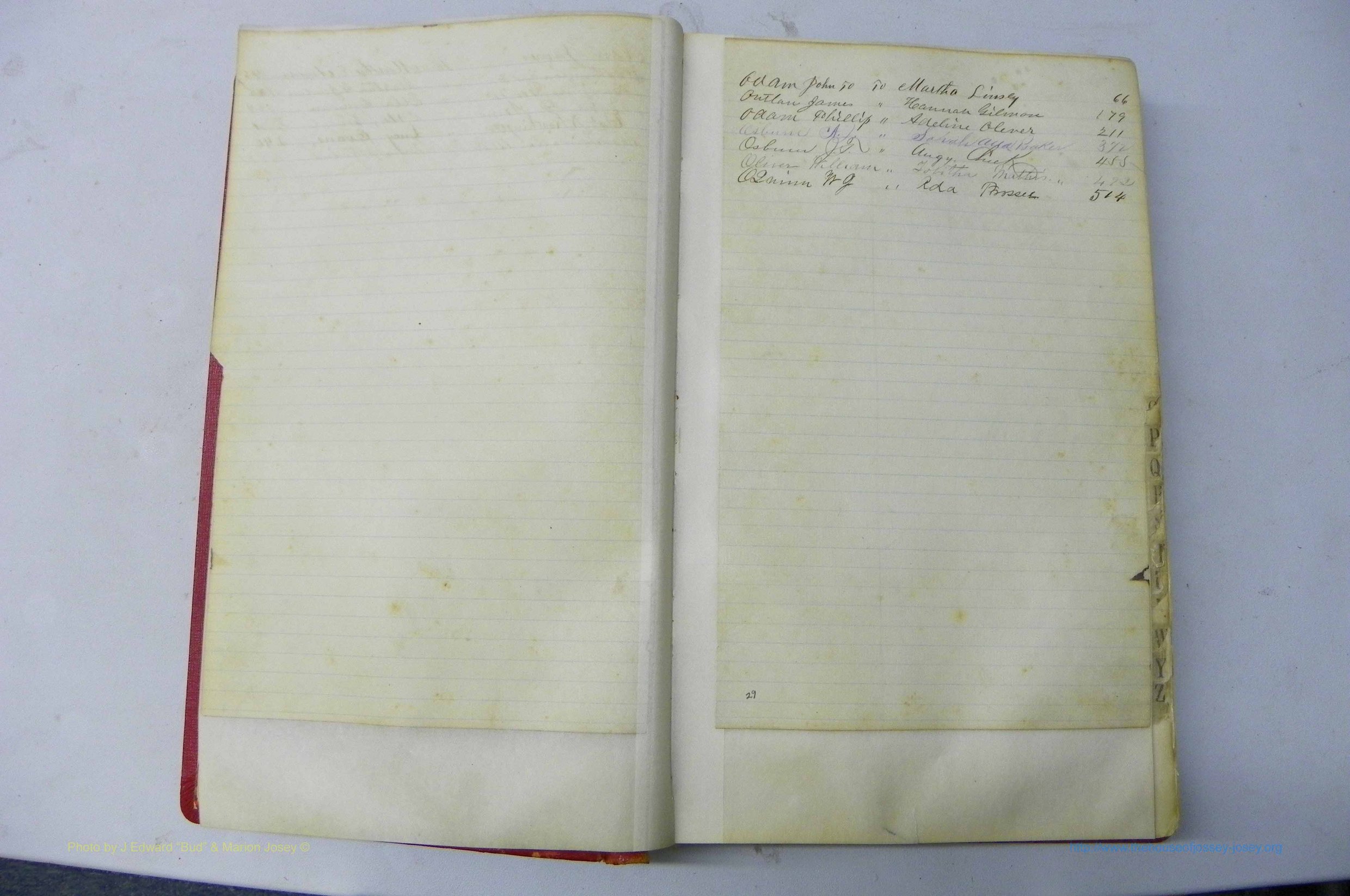 Was GA, Marriages Book D, 1872 - 1879, Index O.JPG