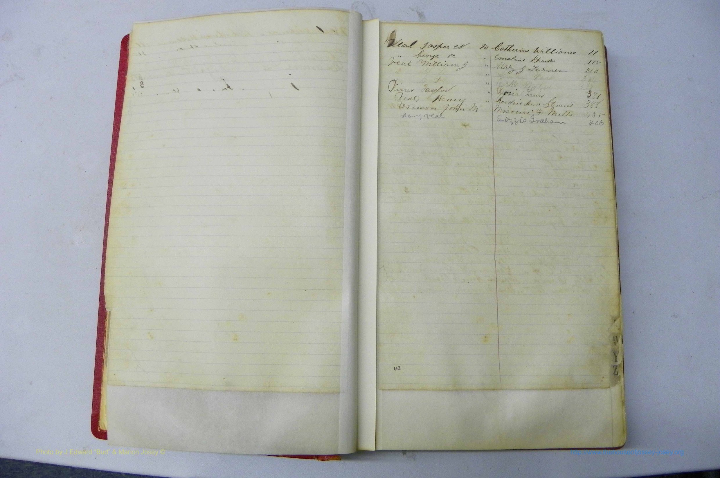 Was GA, Marriages Book D, 1872 - 1879, Index V.JPG