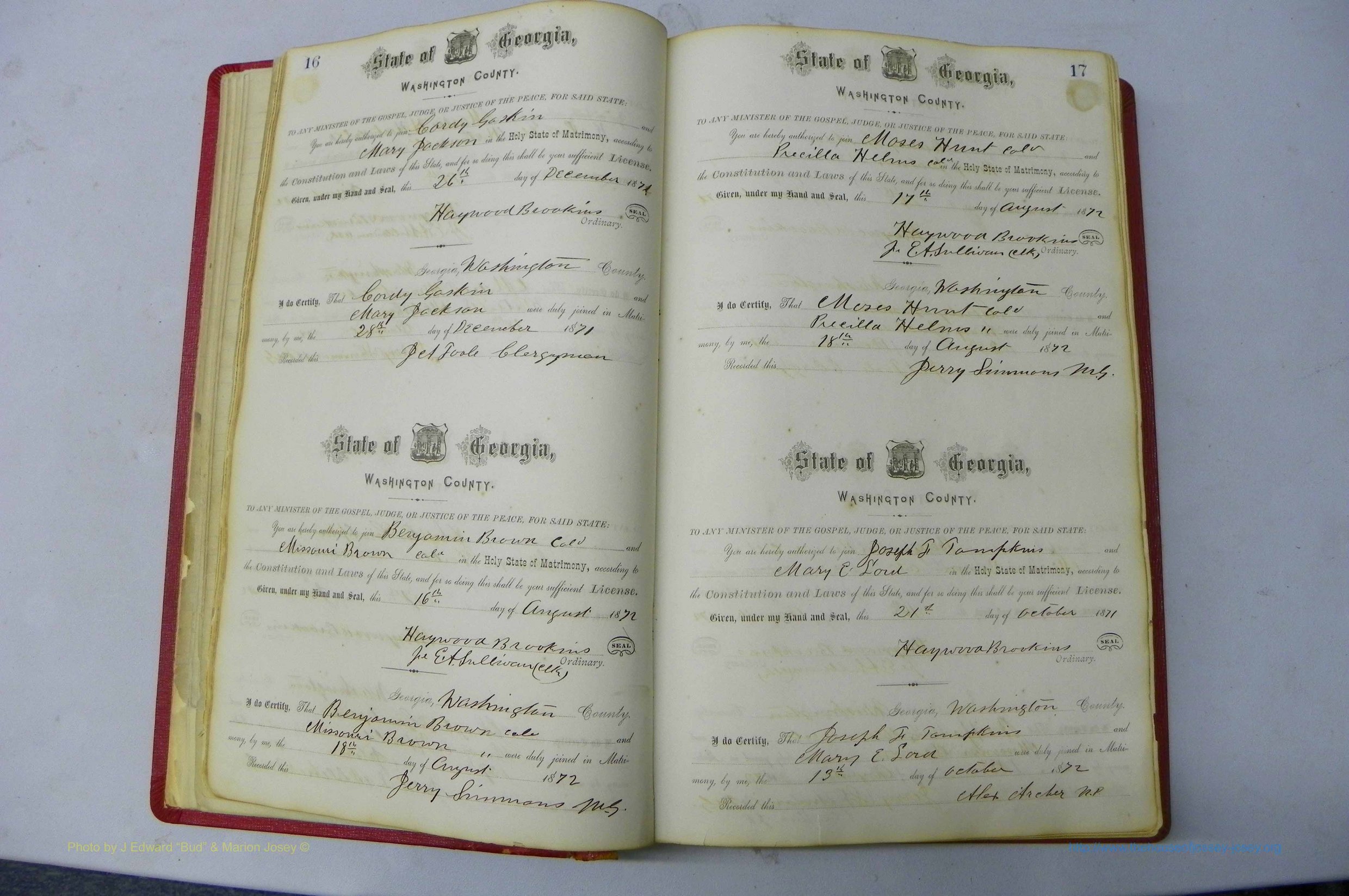 Was GA, Marriages Book D, 1872 - 1879, P 016-017.JPG