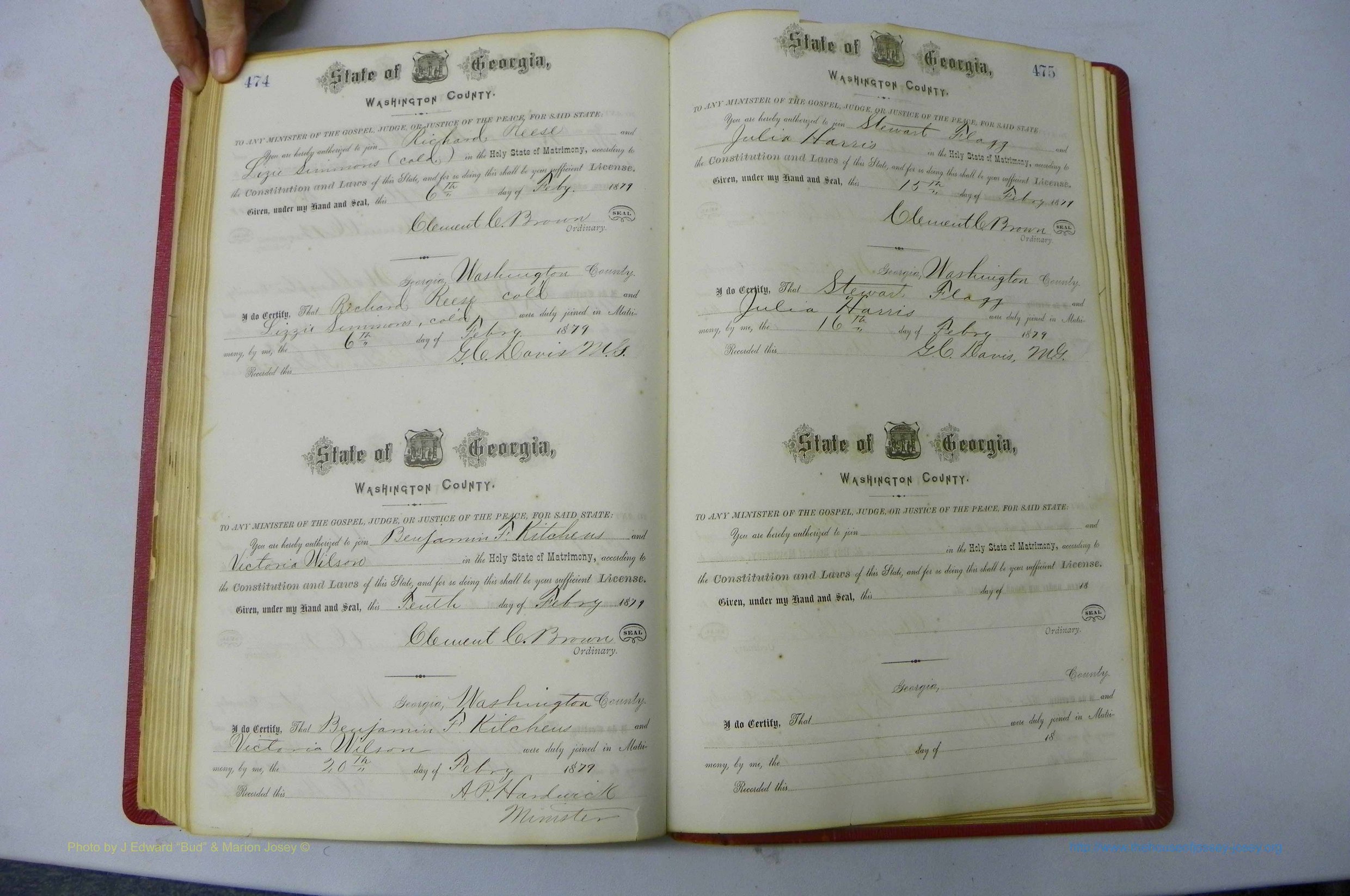 Was GA, Marriages Book D, 1872 - 1879, P 474-475.JPG