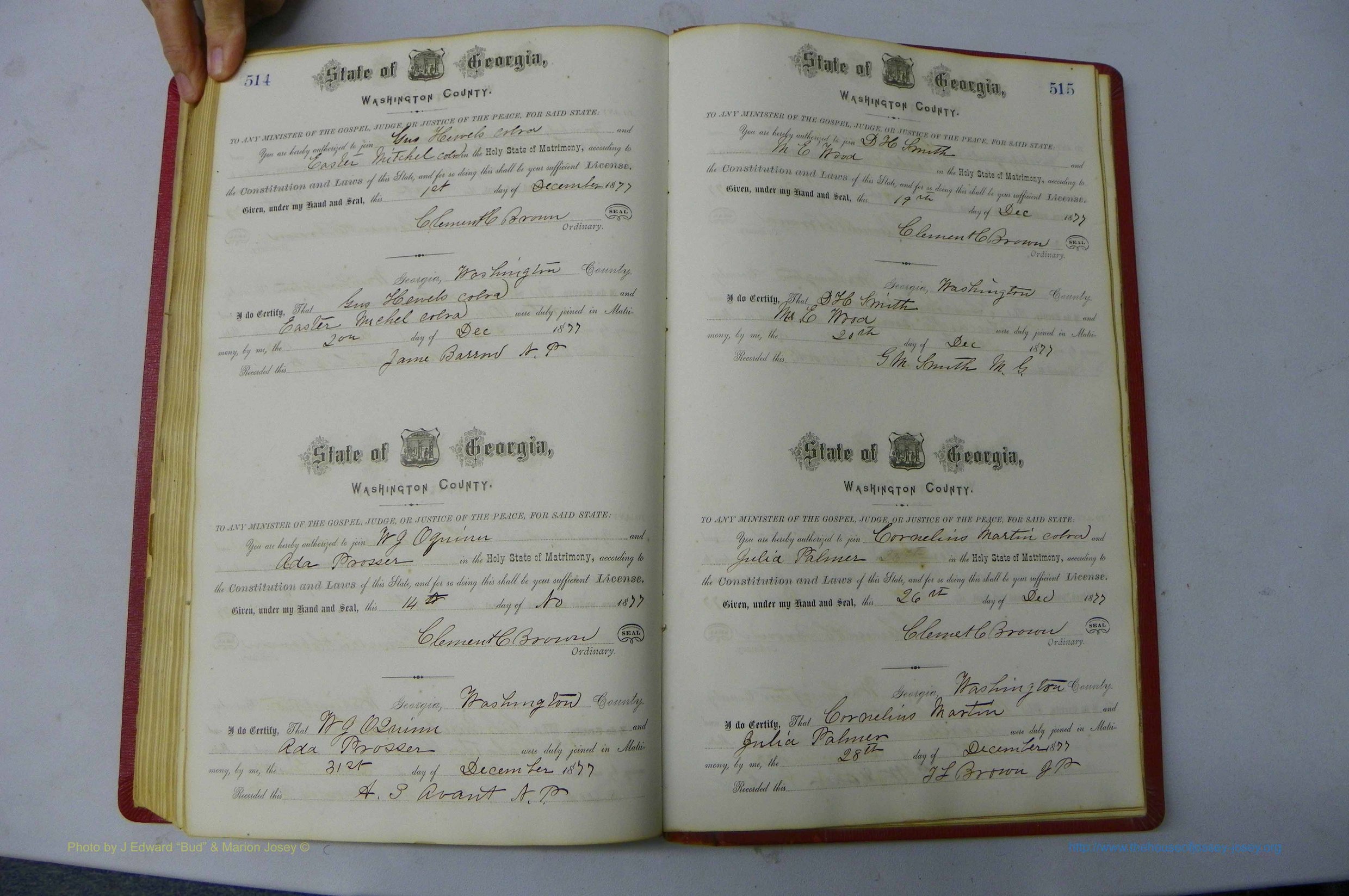 Was GA, Marriages Book D, 1872 - 1879, P 514-515.JPG